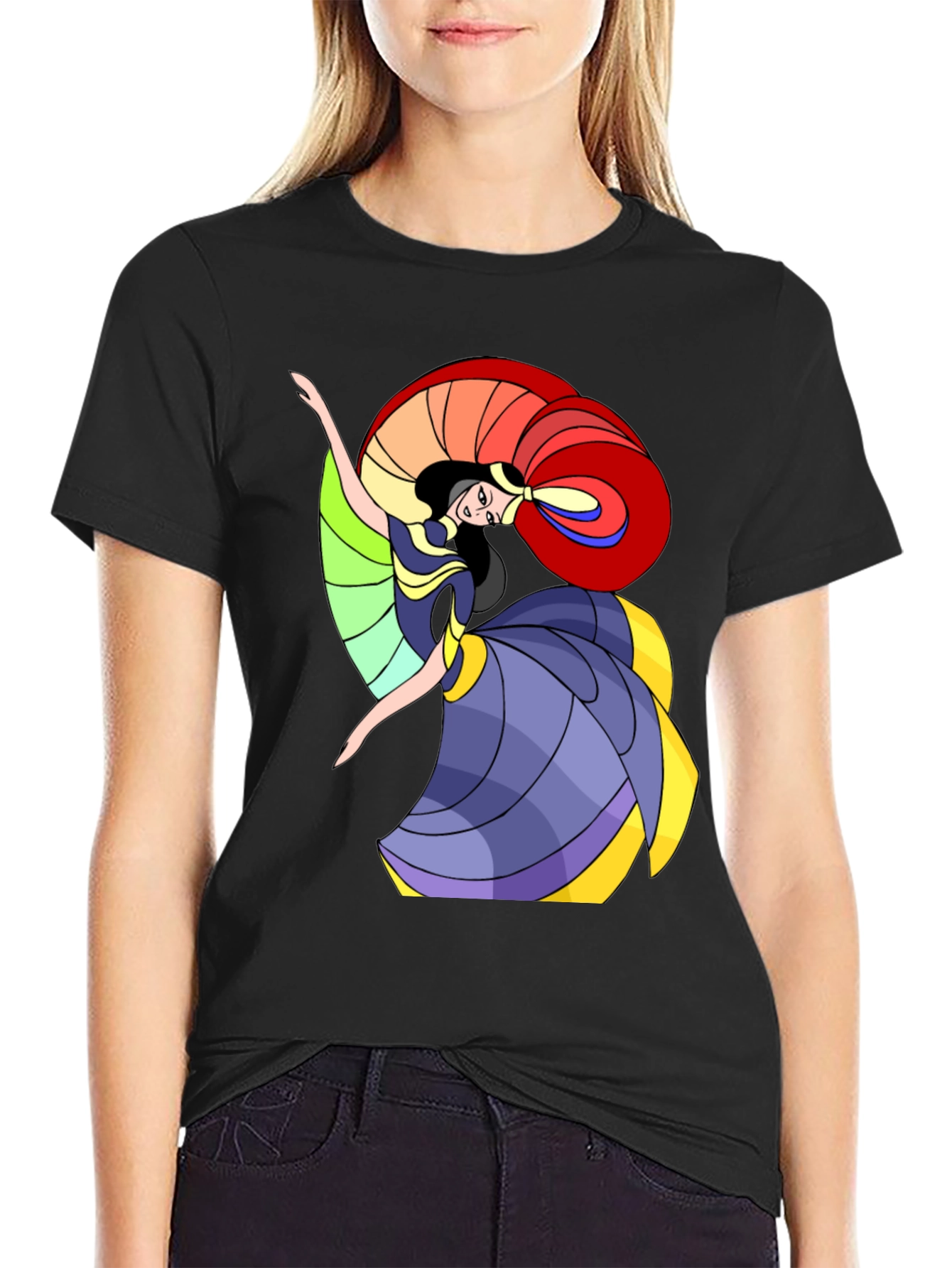 Rainbow Dancer Graphic Tee