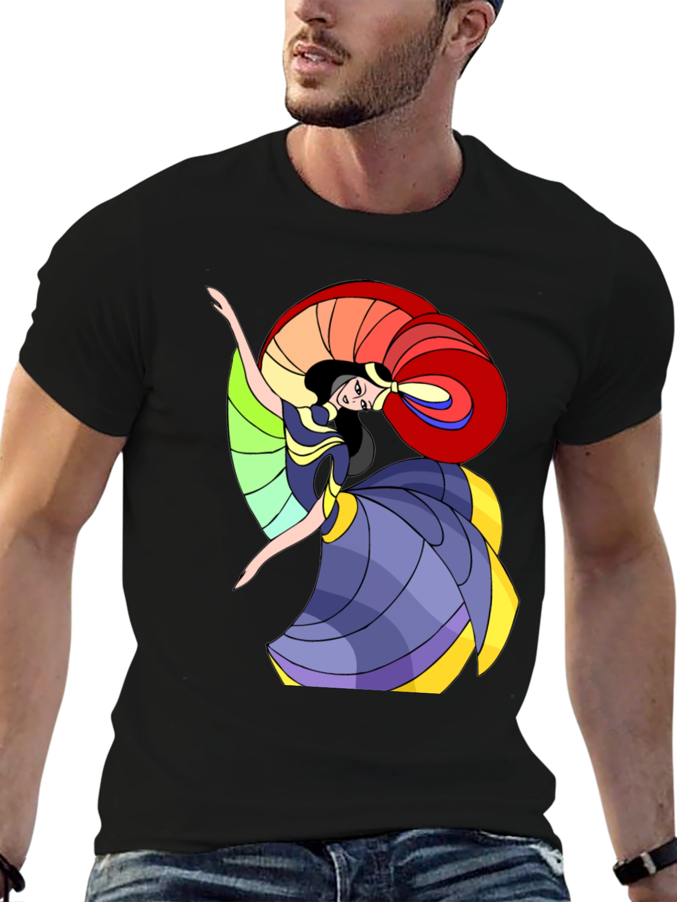 Rainbow Dancer Graphic Tee