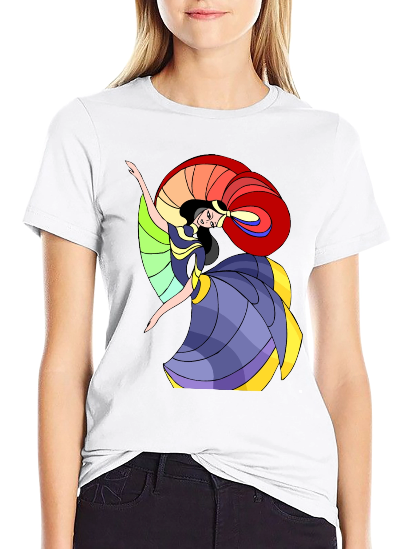Rainbow Dancer Graphic Tee