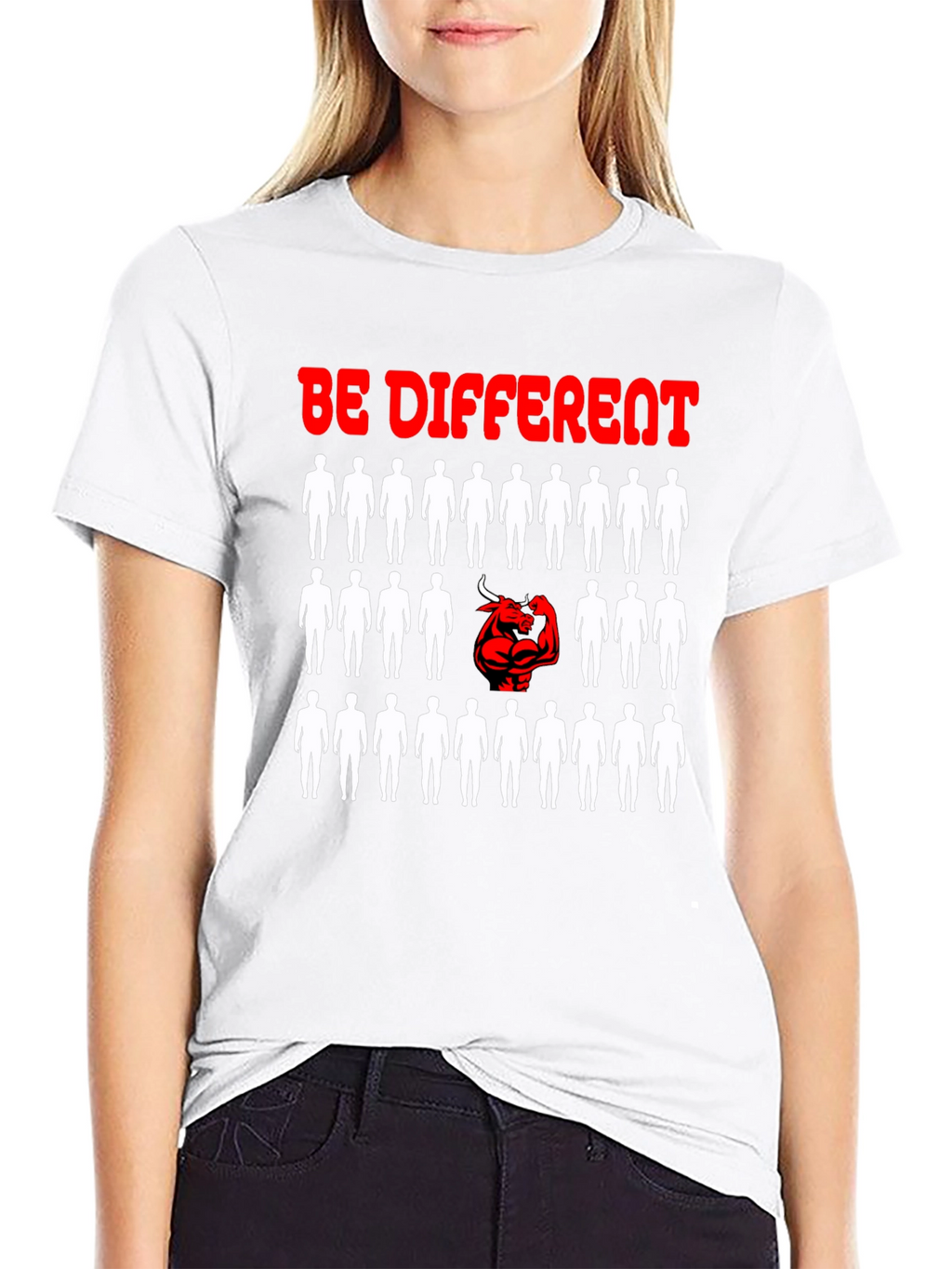 Be Different T-Shirt - Unique Graphic Design