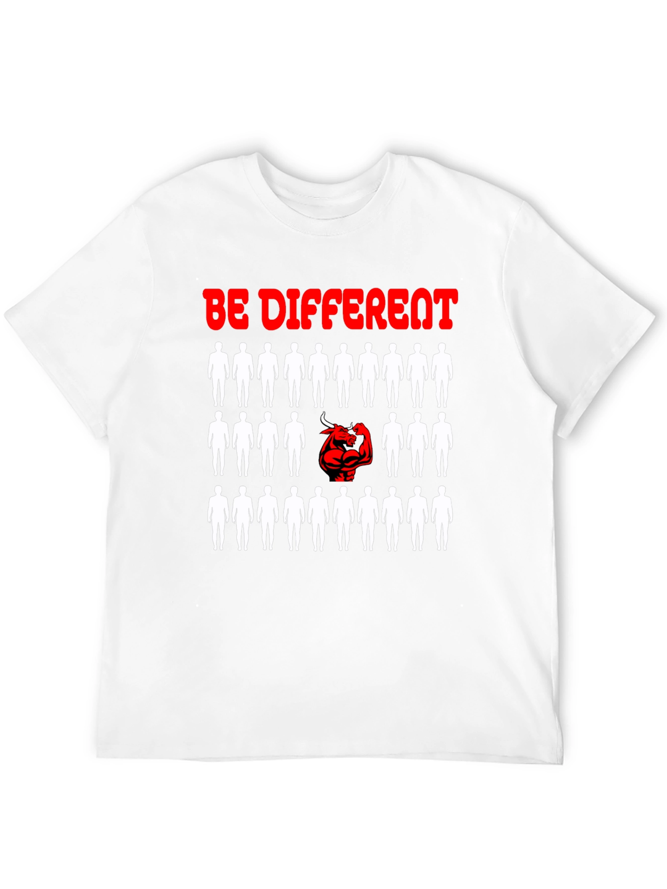 Be Different T-Shirt - Unique Graphic Design