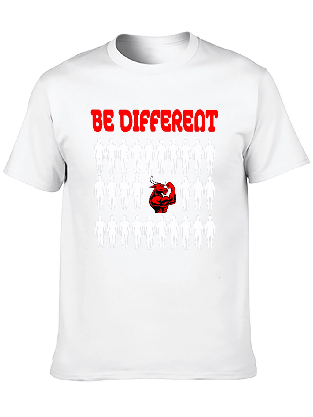 Be Different T-Shirt - Unique Graphic Design