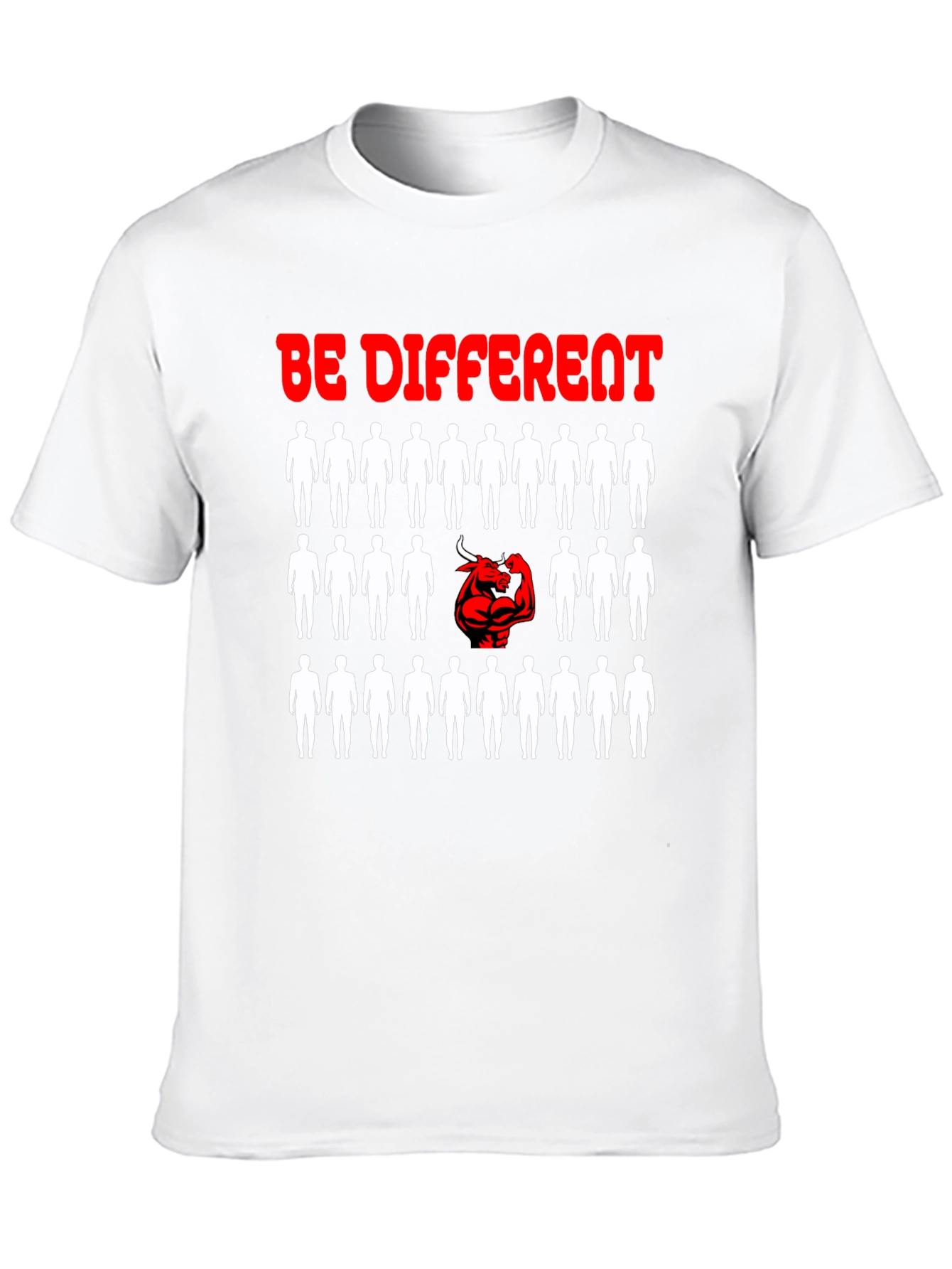 Be Different T-Shirt - Unique Graphic Design