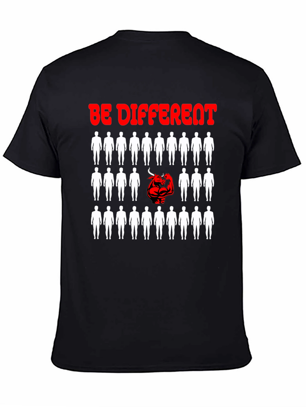 Be Different T-Shirt - Unique Graphic Design