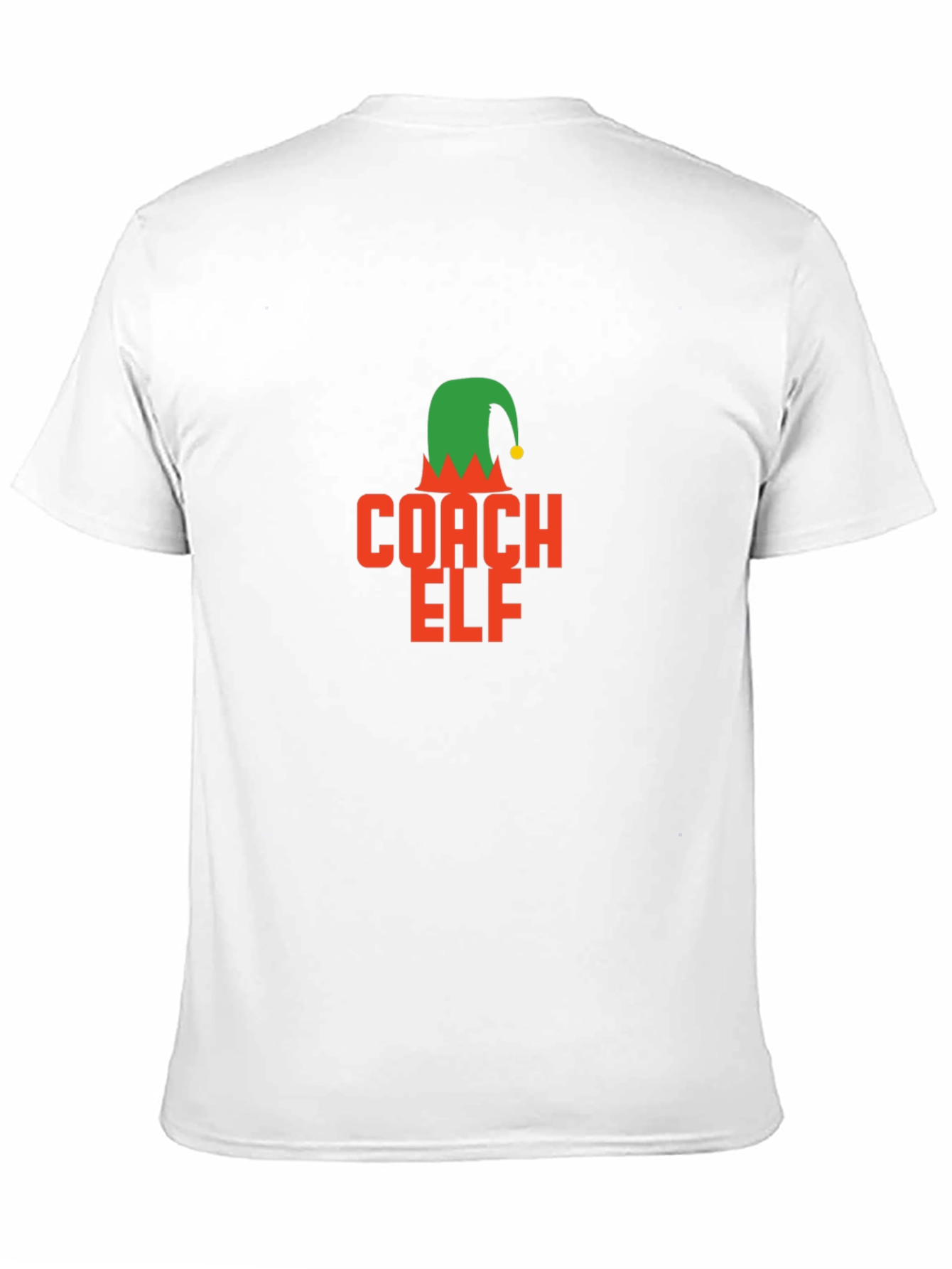 Coach Elf Graphic Tee - Holiday Humor