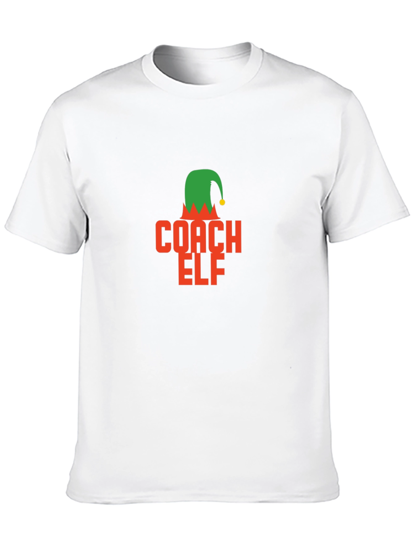 Coach Elf Graphic Tee - Holiday Humor