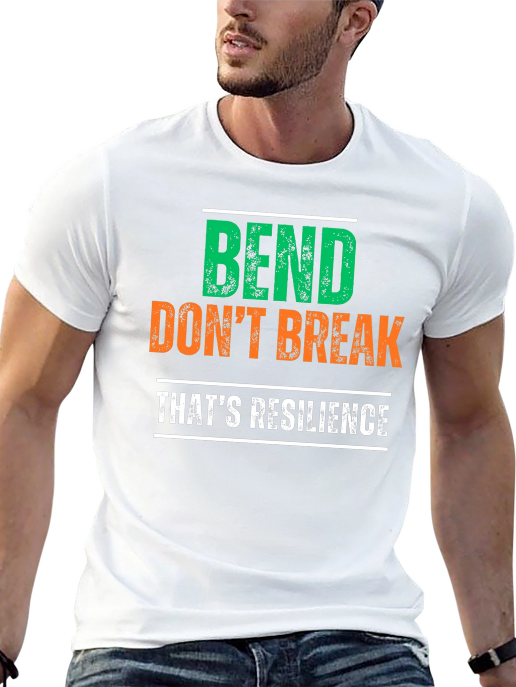 Bend Dont Break Resilience Graphic Tee