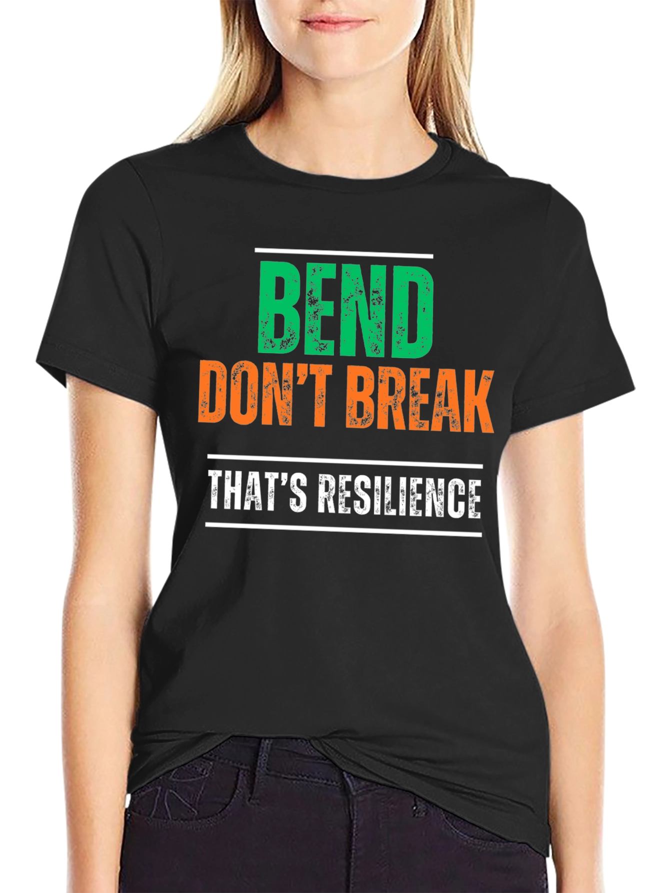 Bend Dont Break Resilience Graphic Tee