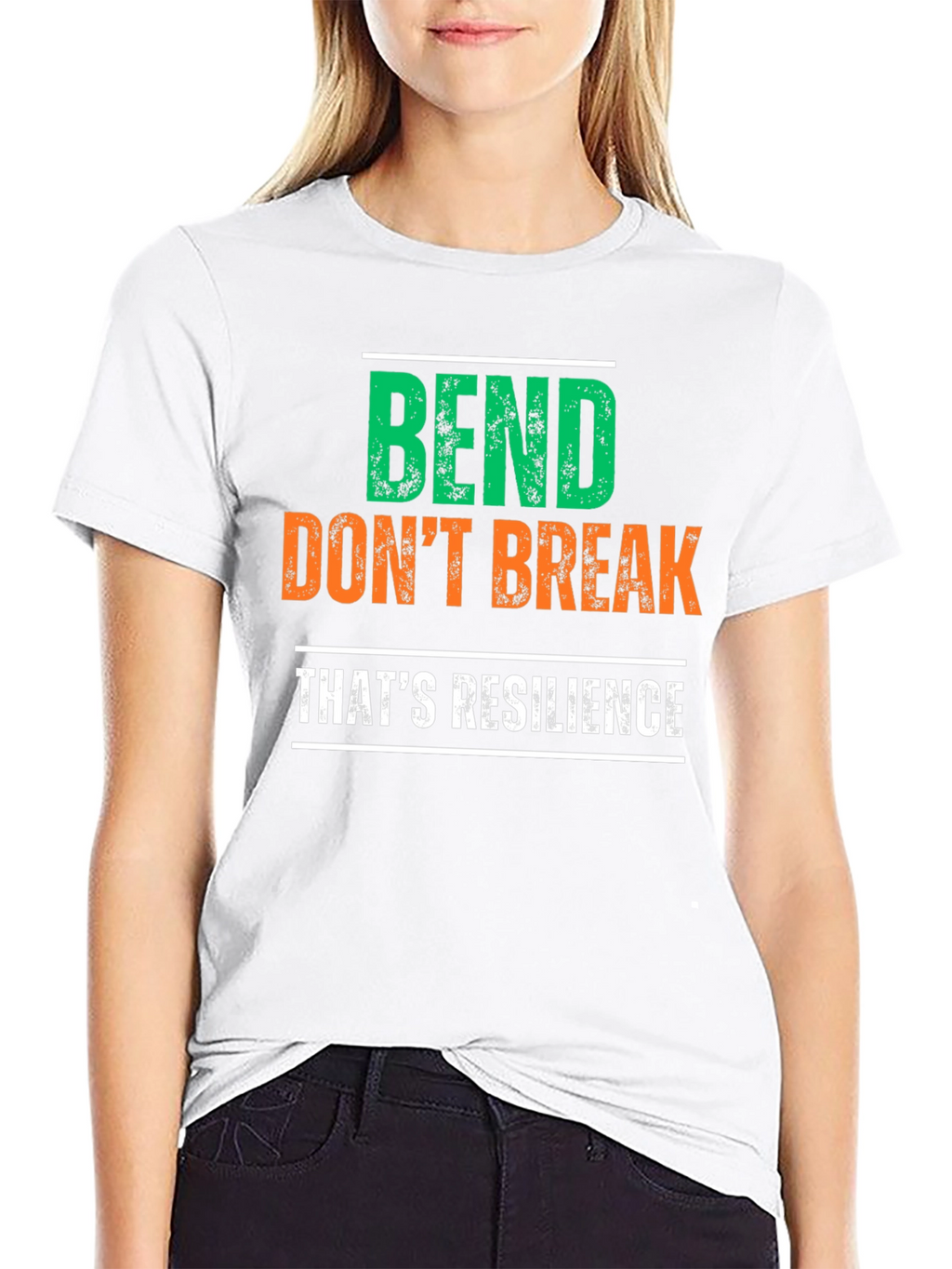 Bend Dont Break Resilience Graphic Tee