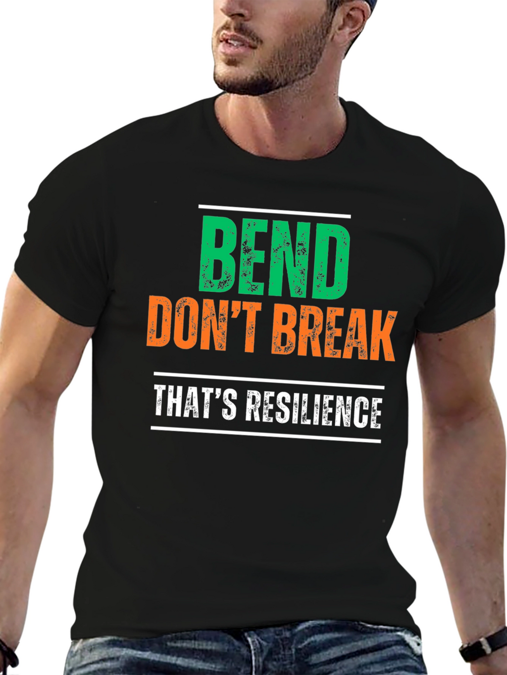 Bend Dont Break Resilience Graphic Tee