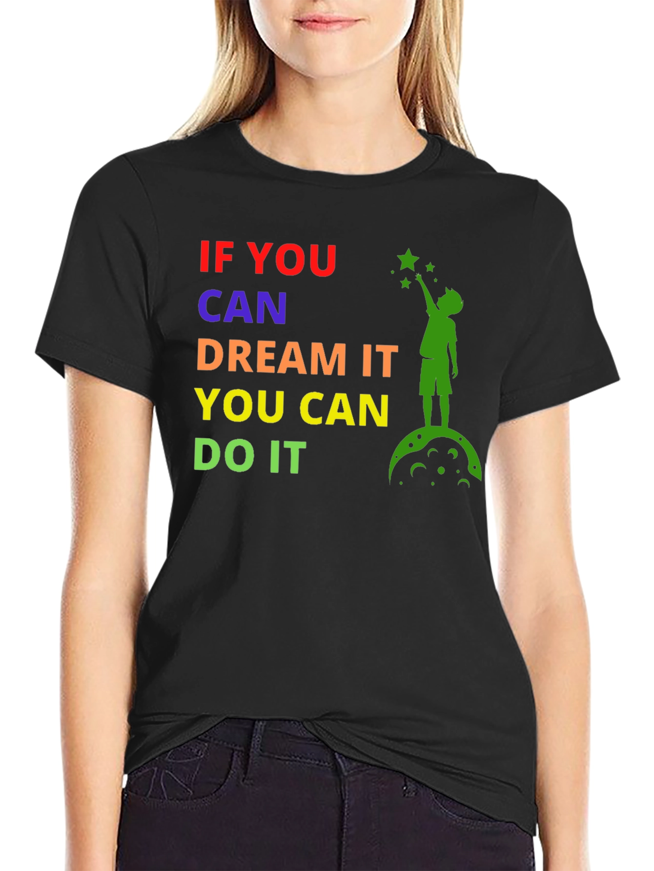 Dream Big Graphic Tee - Motivational T-Shirt