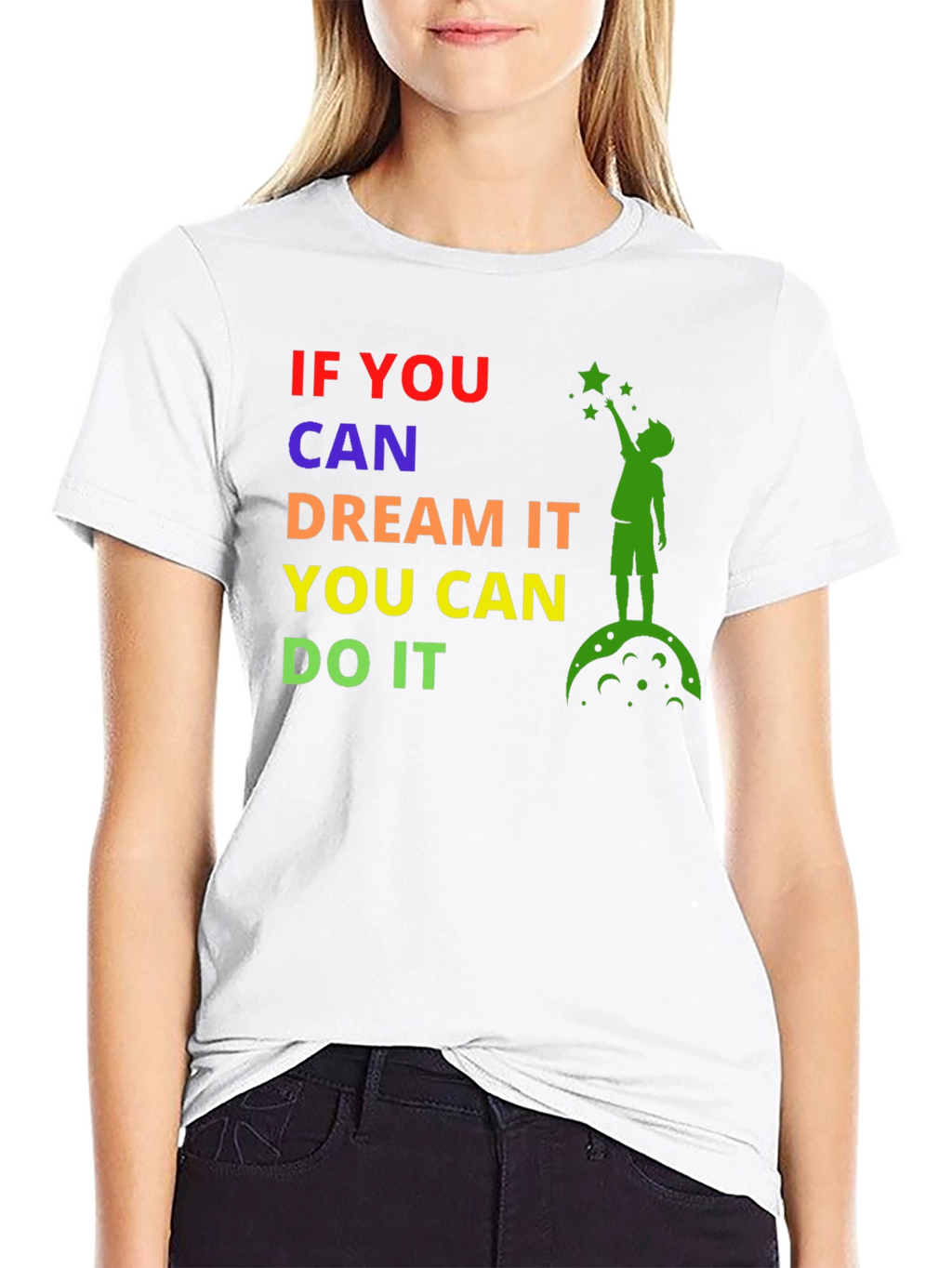 Dream Big Graphic Tee - Motivational T-Shirt