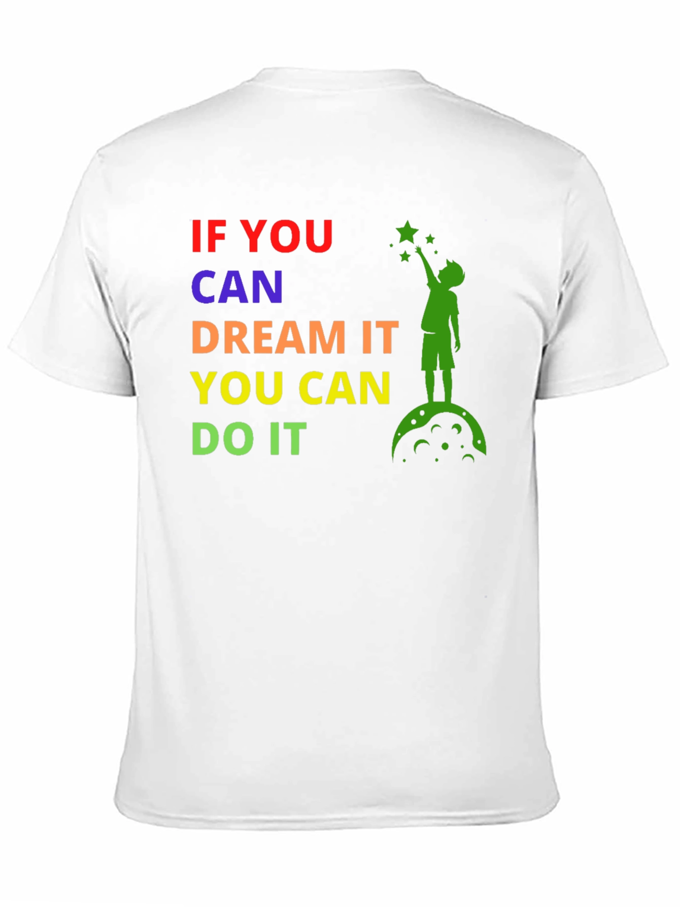 Dream Big Graphic Tee - Motivational T-Shirt