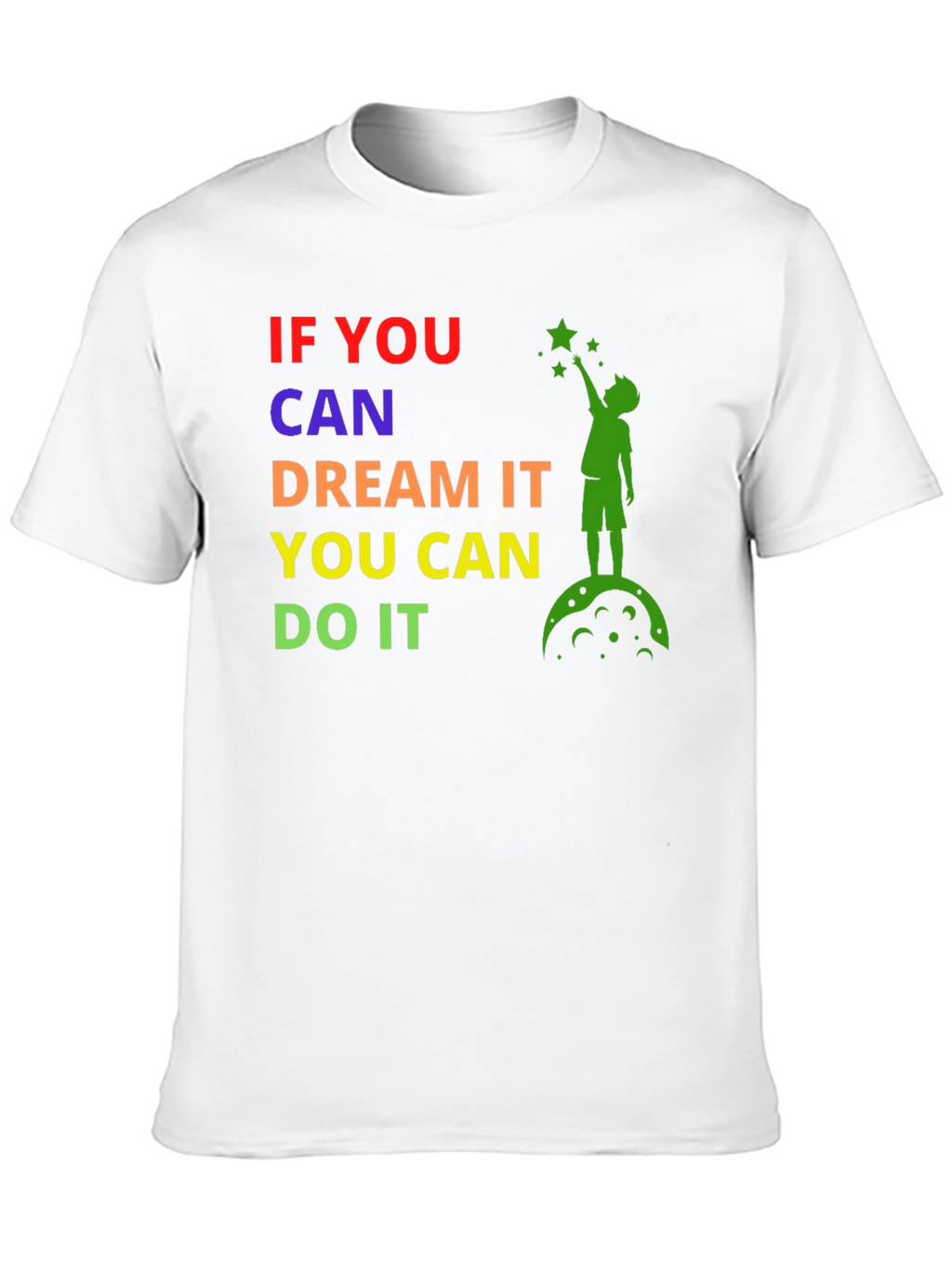 Dream Big Graphic Tee - Motivational T-Shirt
