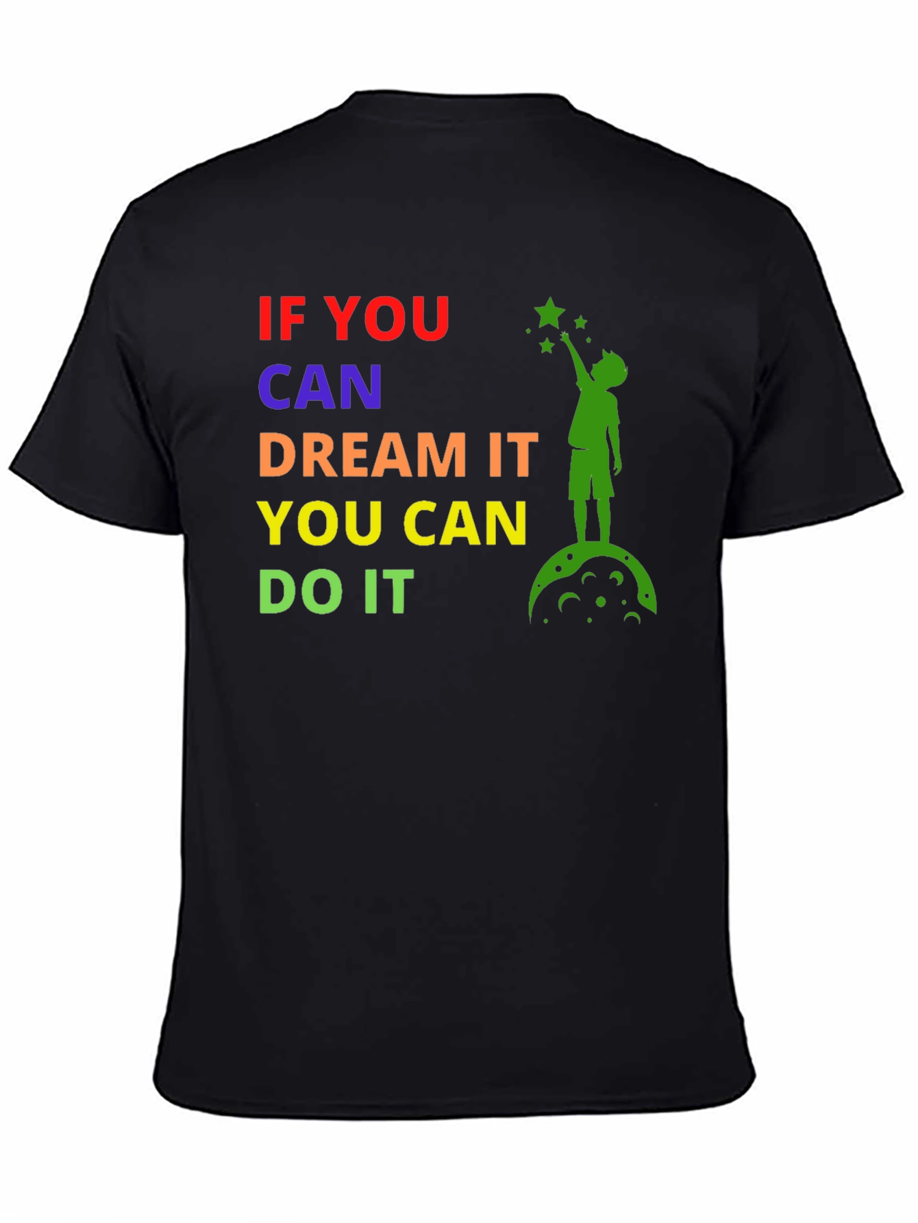 Dream Big Graphic Tee - Motivational T-Shirt