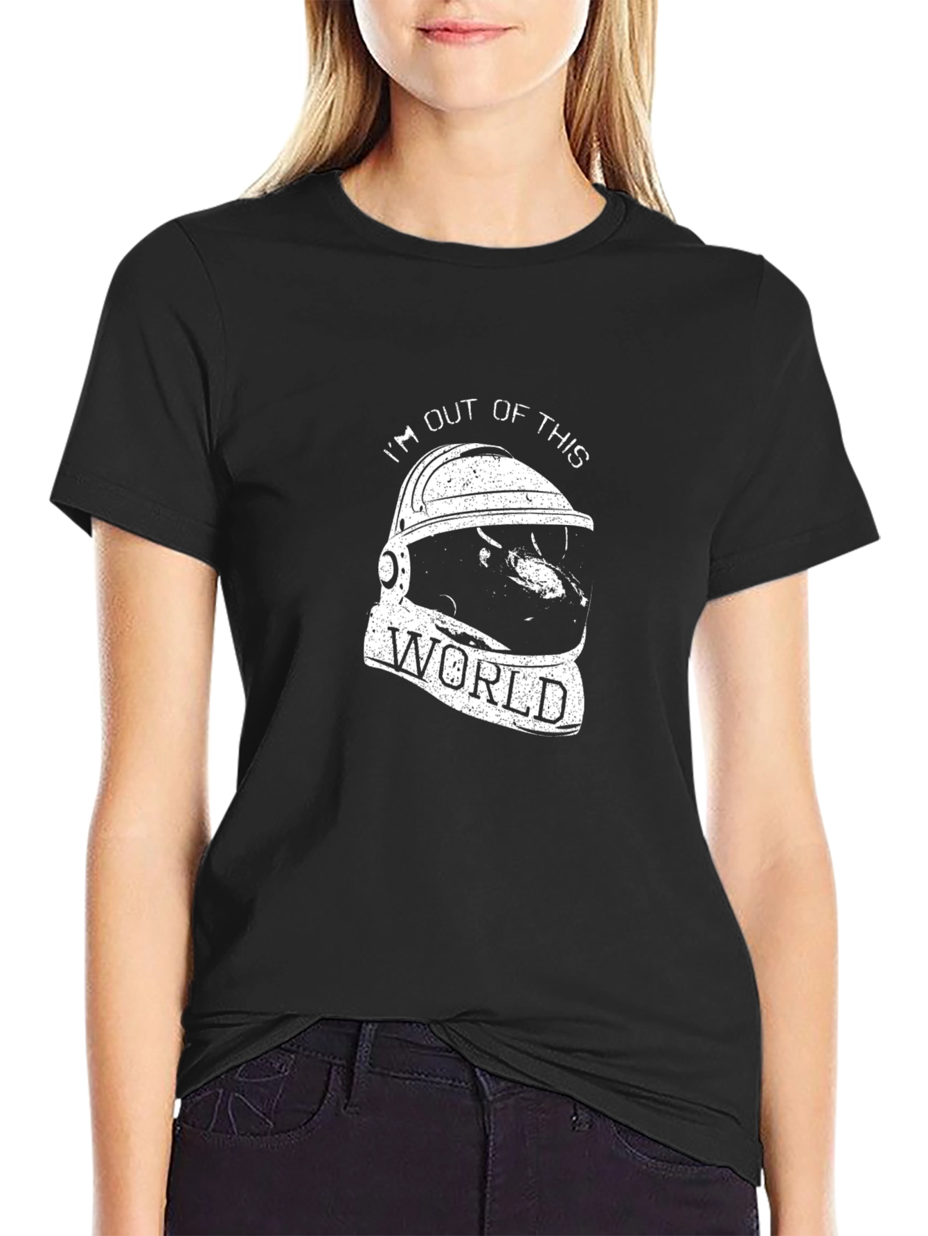 Out of This World Graphic T-Shirt - Black
