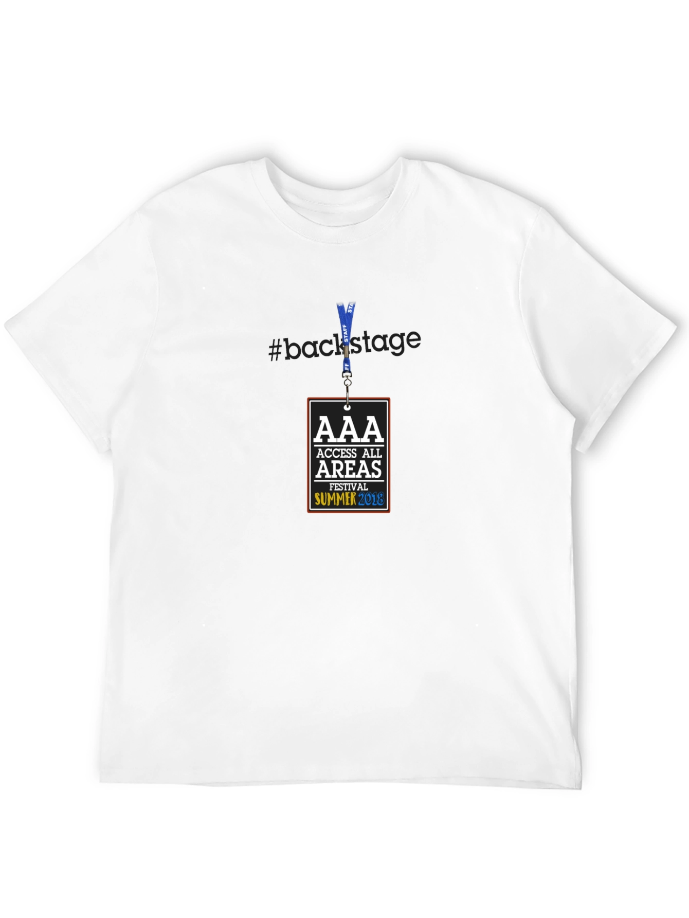 AAA Backstage Access All Areas Festival T-Shirt