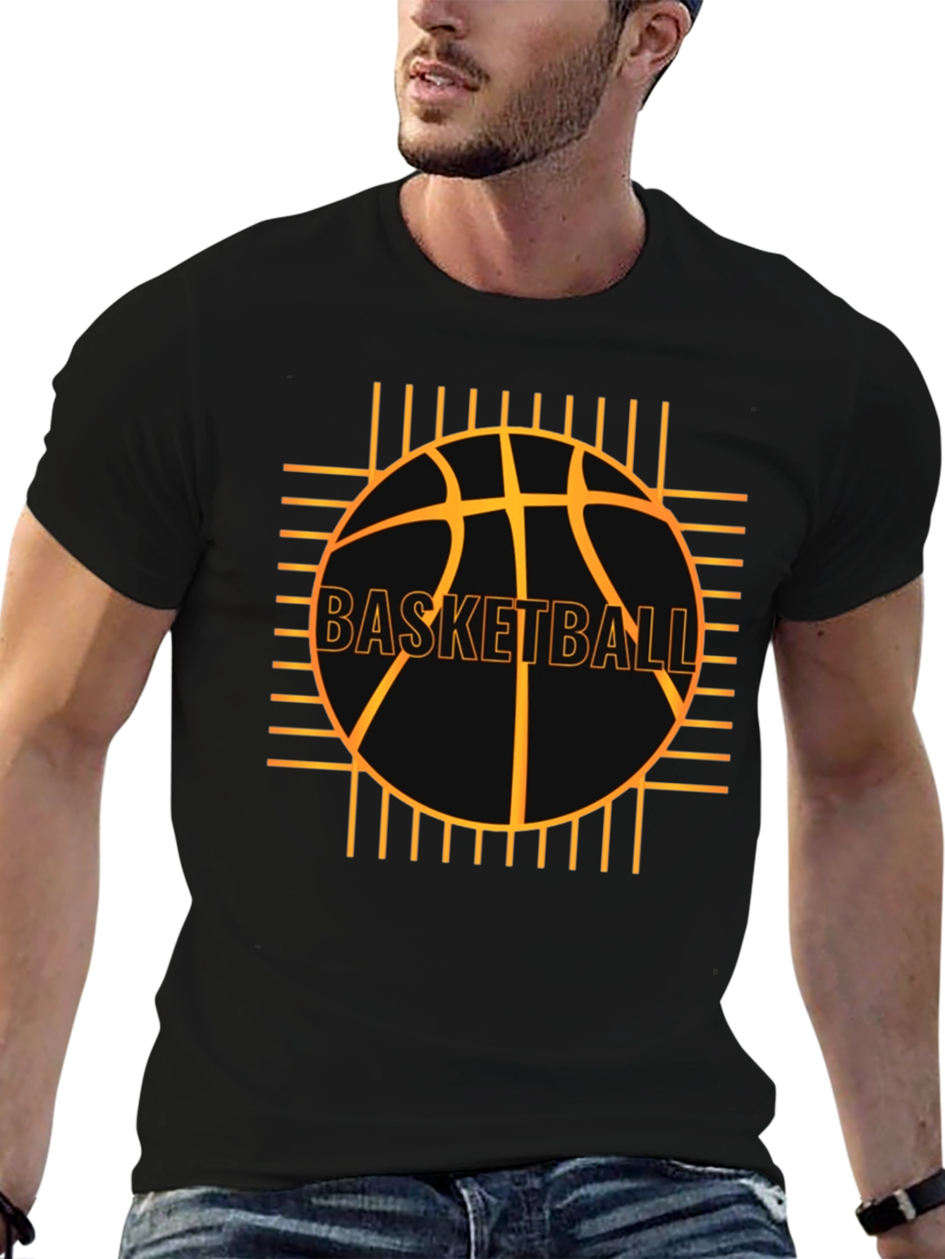 Basketball Graphic Tee - Stylish Sports Apparel