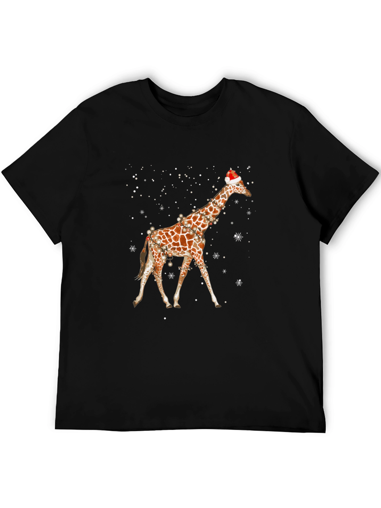 Christmas Giraffe T-Shirt