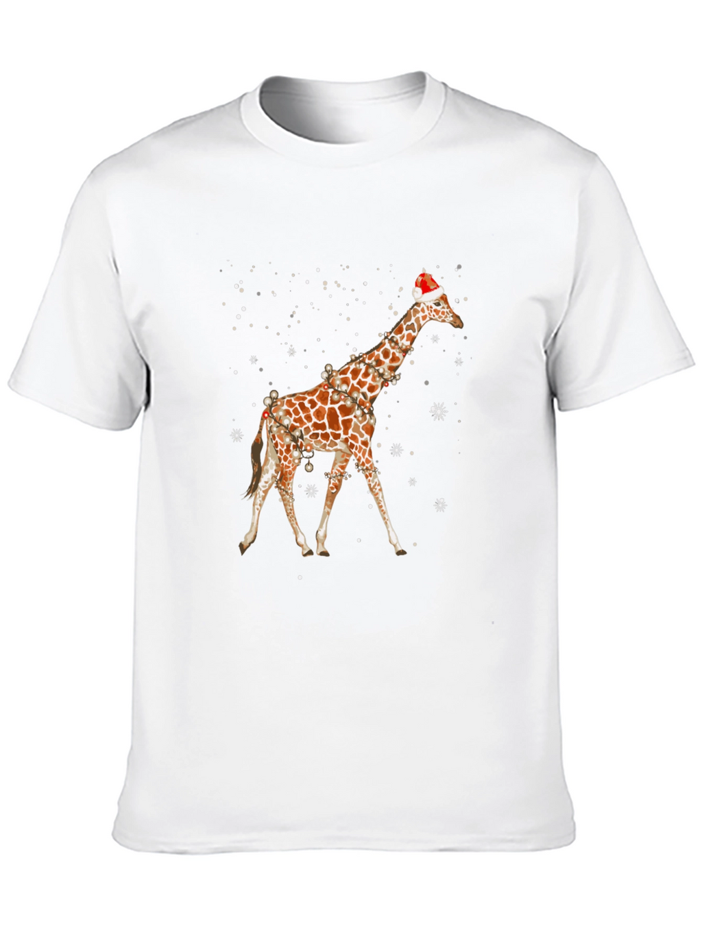 Christmas Giraffe T-Shirt