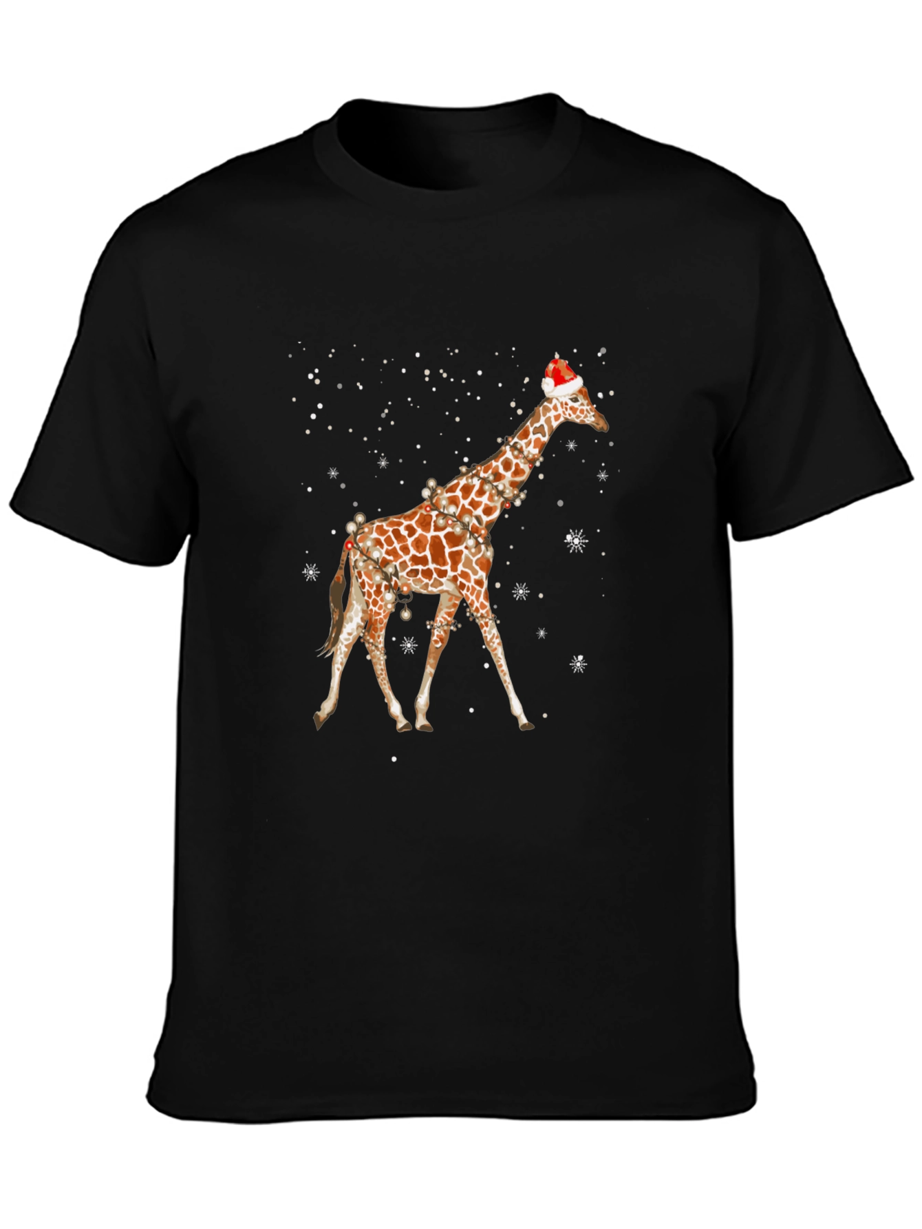 Christmas Giraffe T-Shirt