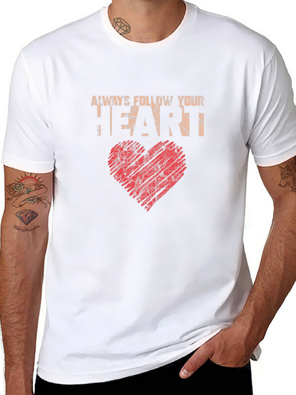 Always Follow Your Heart Graphic Tee