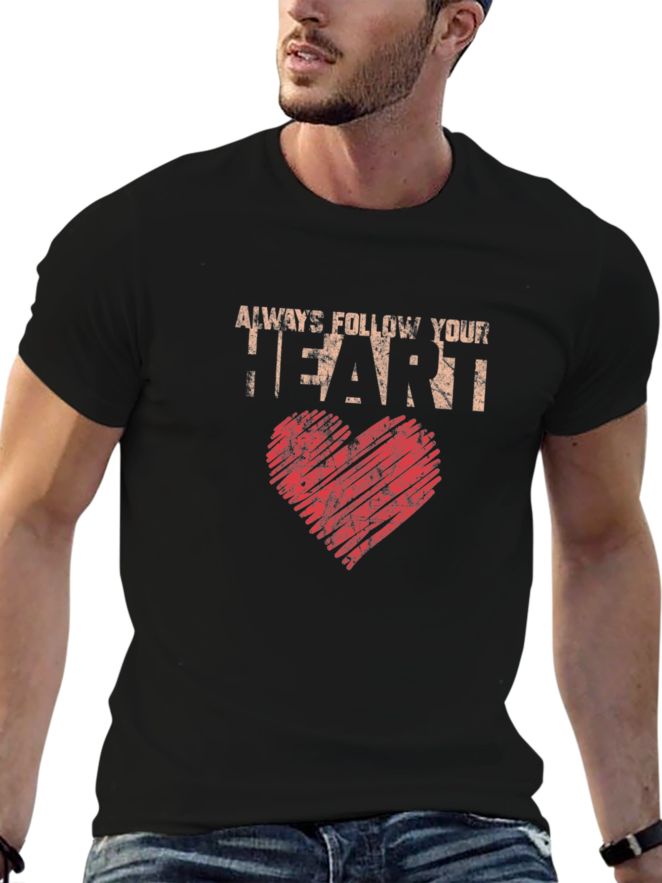 Always Follow Your Heart Graphic Tee