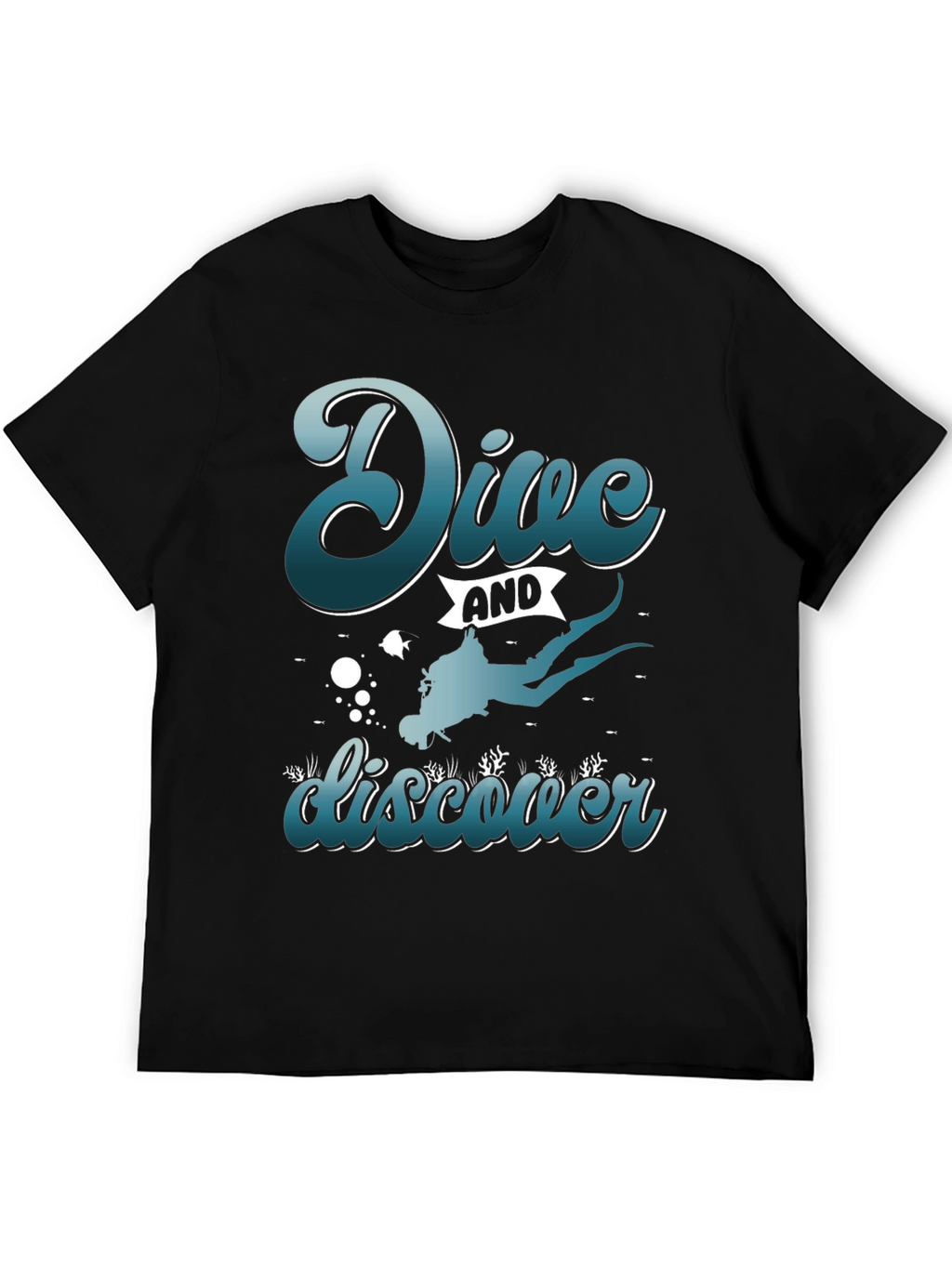 Dive and Discover Graphic T-Shirt