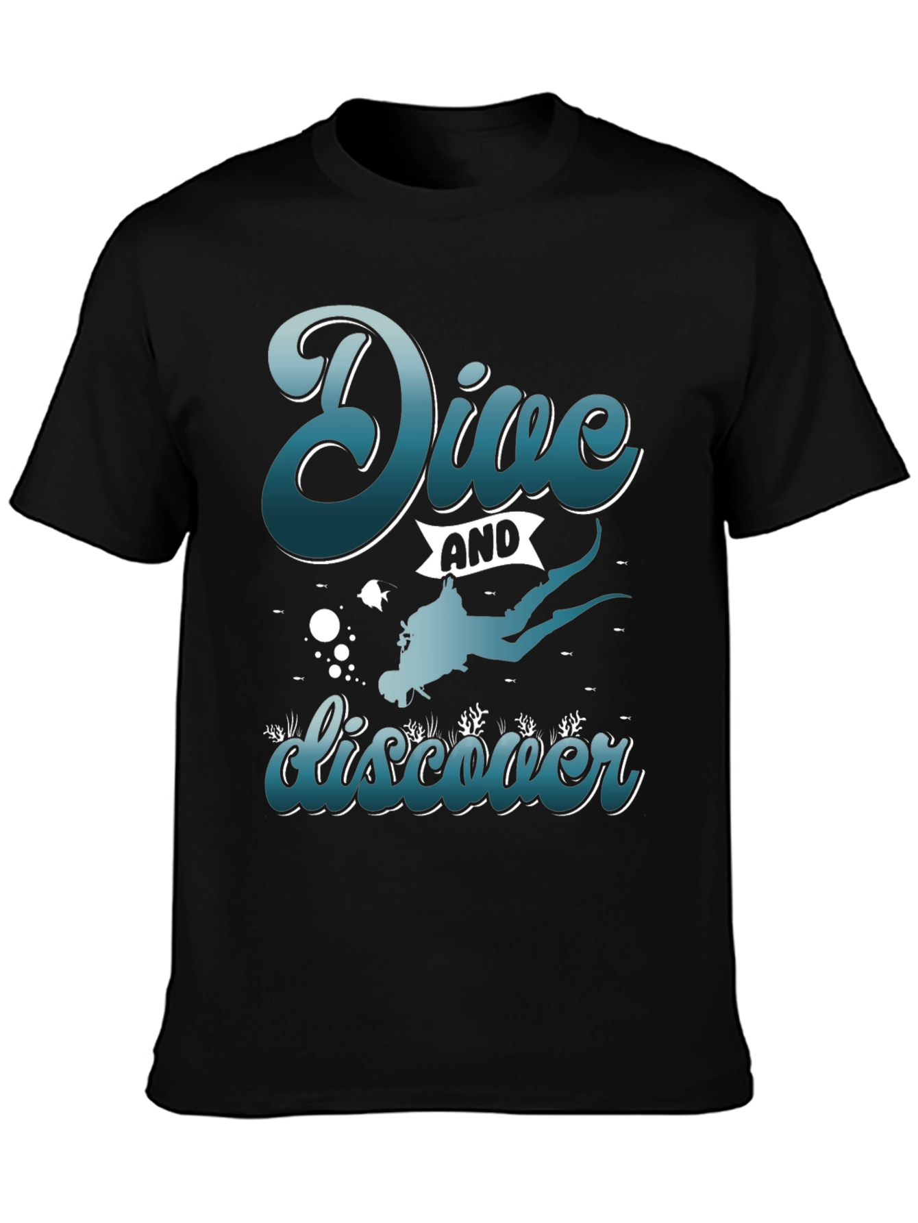 Dive and Discover Graphic T-Shirt
