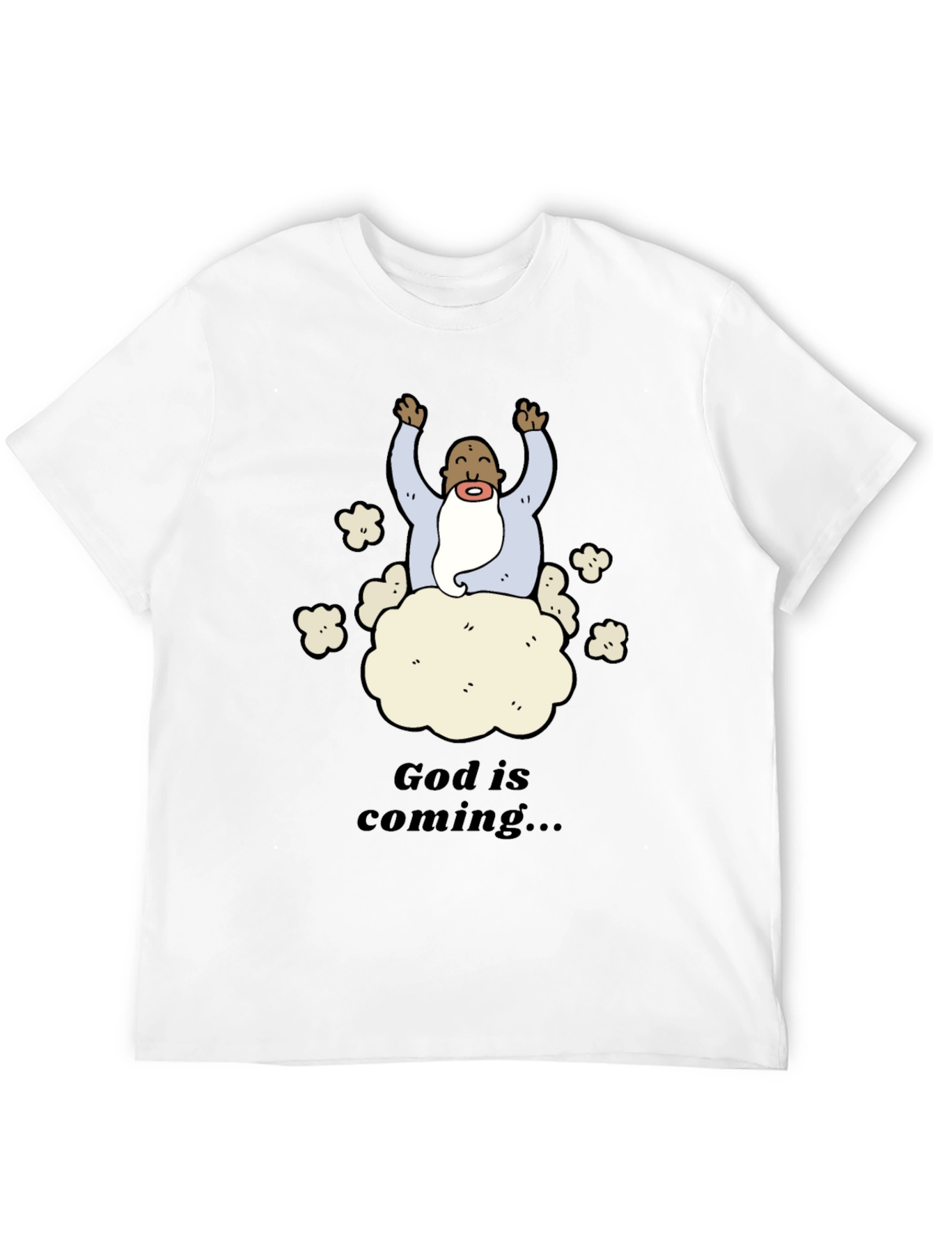 God is Coming Graphic Tee