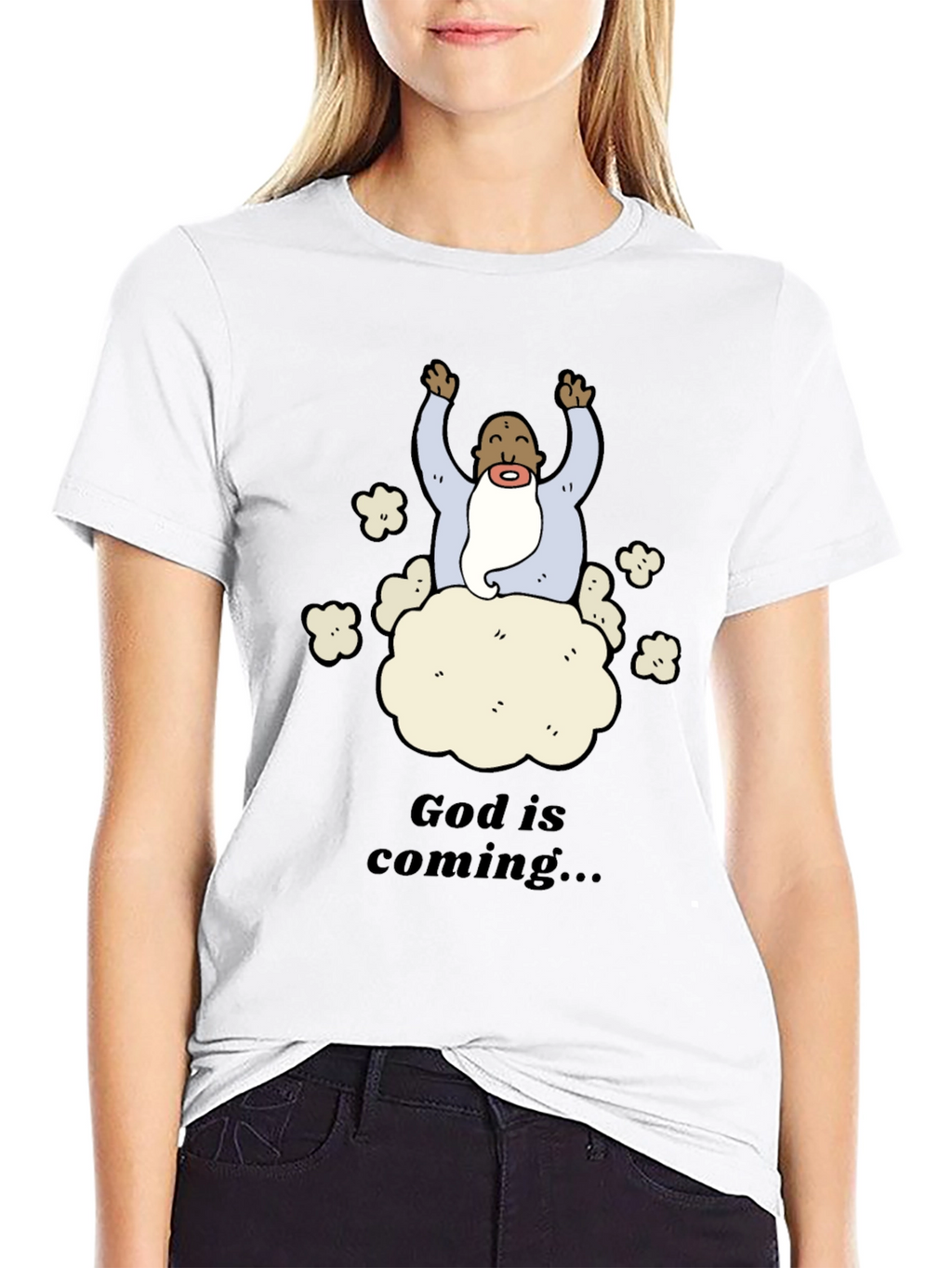 God is Coming Graphic Tee