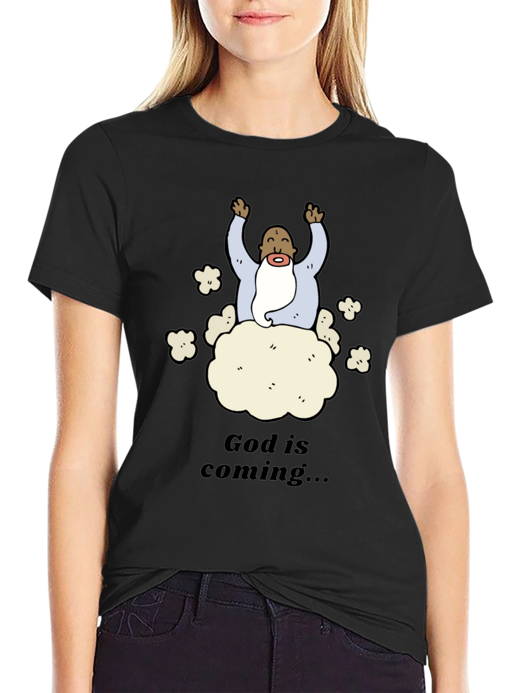 God is Coming Graphic Tee