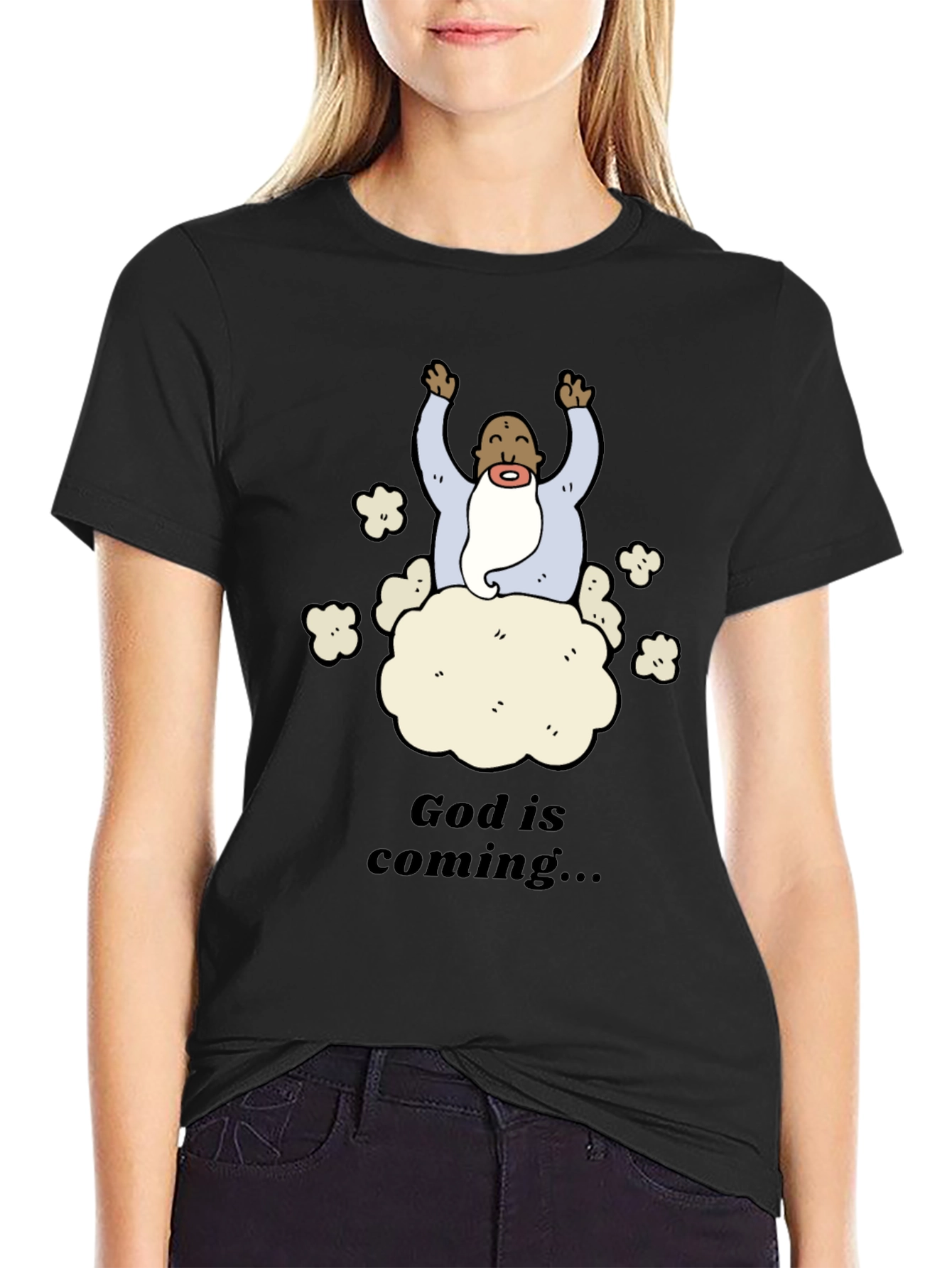 God is Coming Graphic Tee