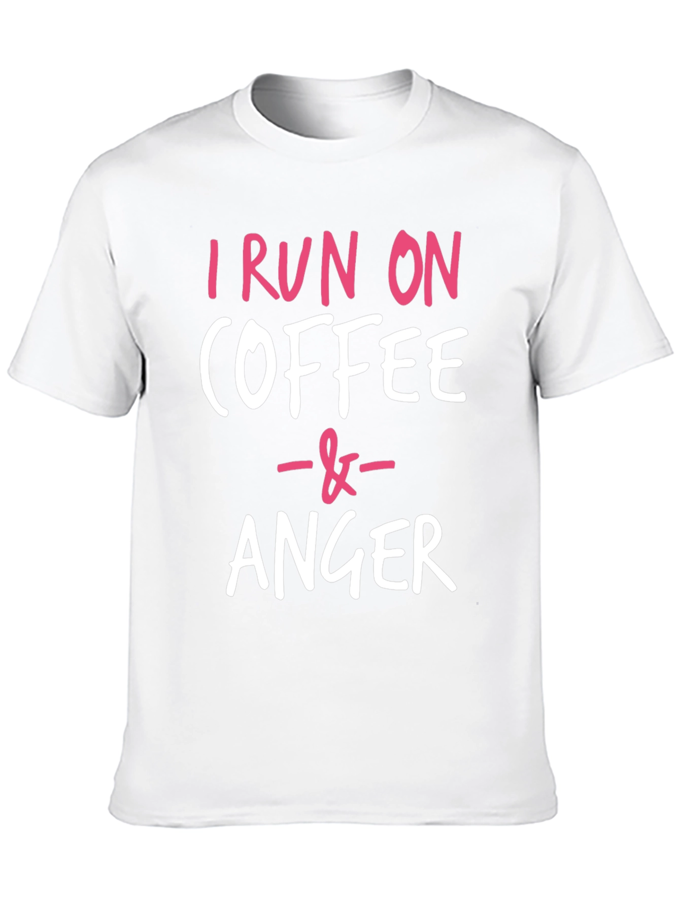 Coffee & Anger T-Shirt - Funny Slogan Tee