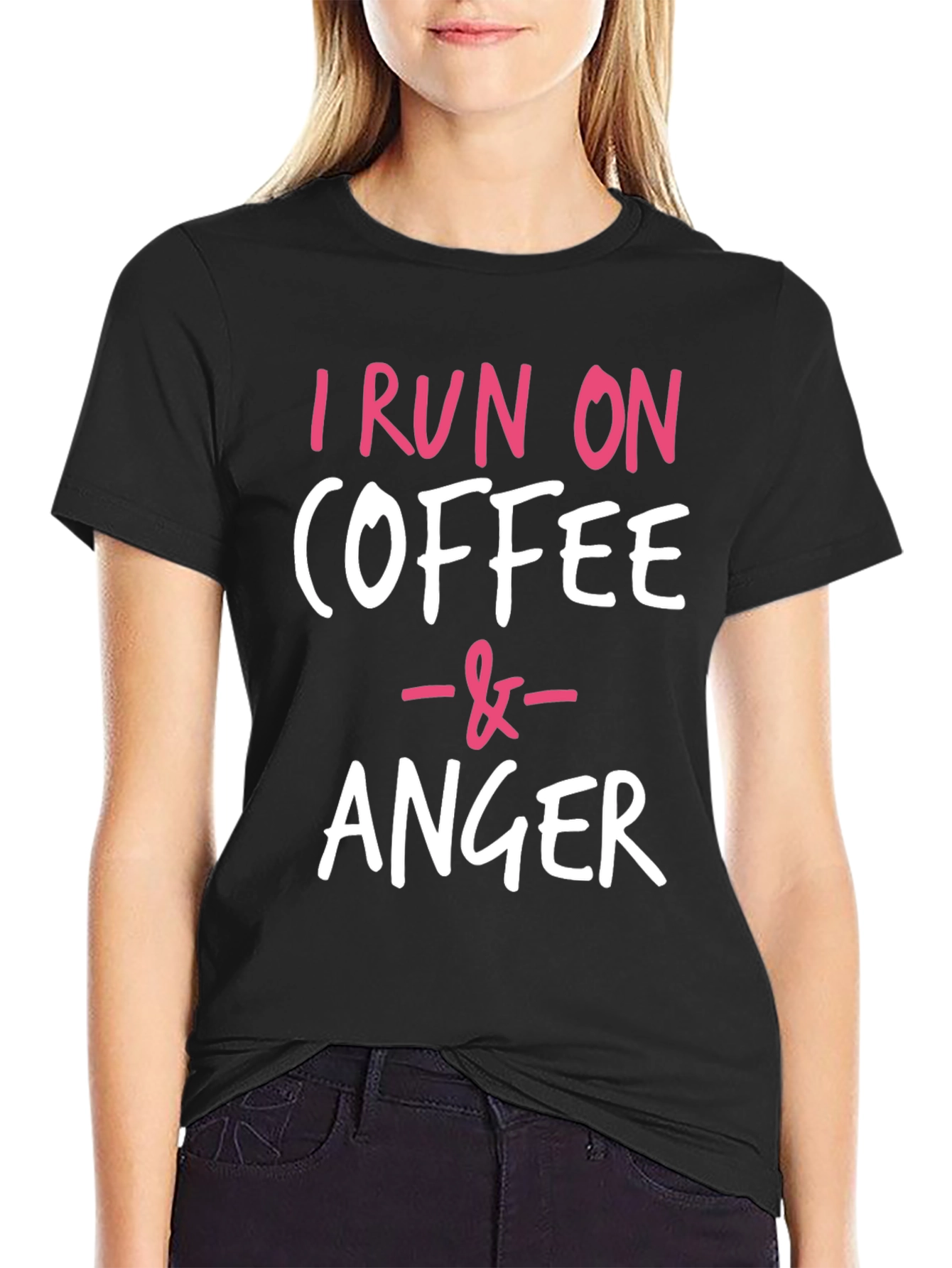 Coffee & Anger T-Shirt - Funny Slogan Tee