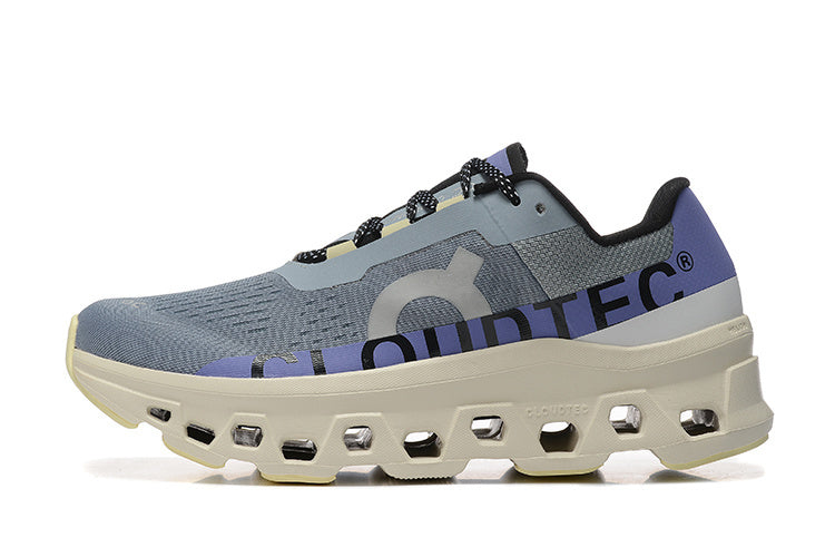 On Running Cloudmonster Sneakers Hazy Blue | Soft Purple