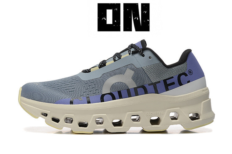 On Running Cloudmonster Sneakers Hazy Blue | Soft Purple