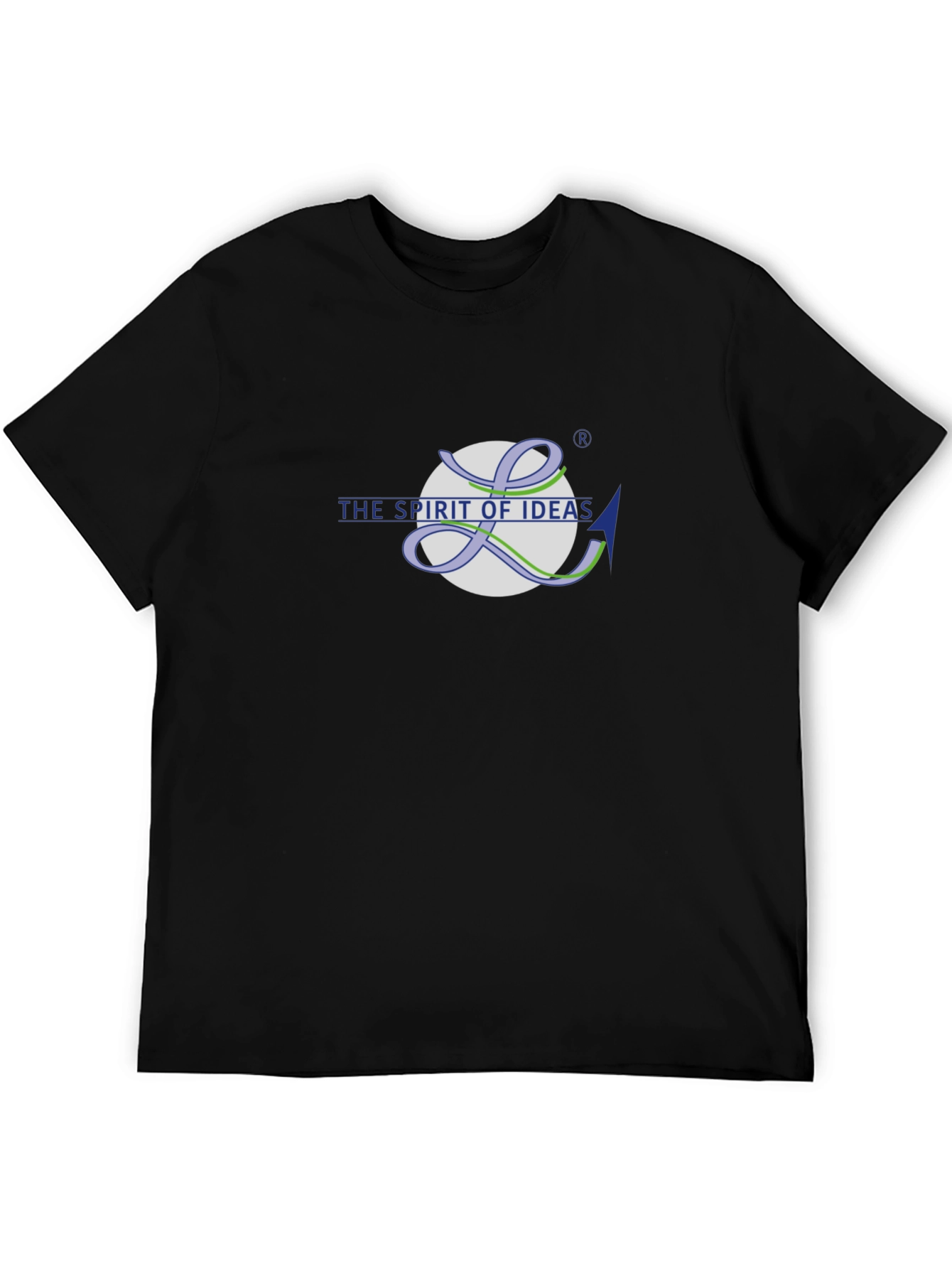 Spirit of Ideas Graphic Black Tee