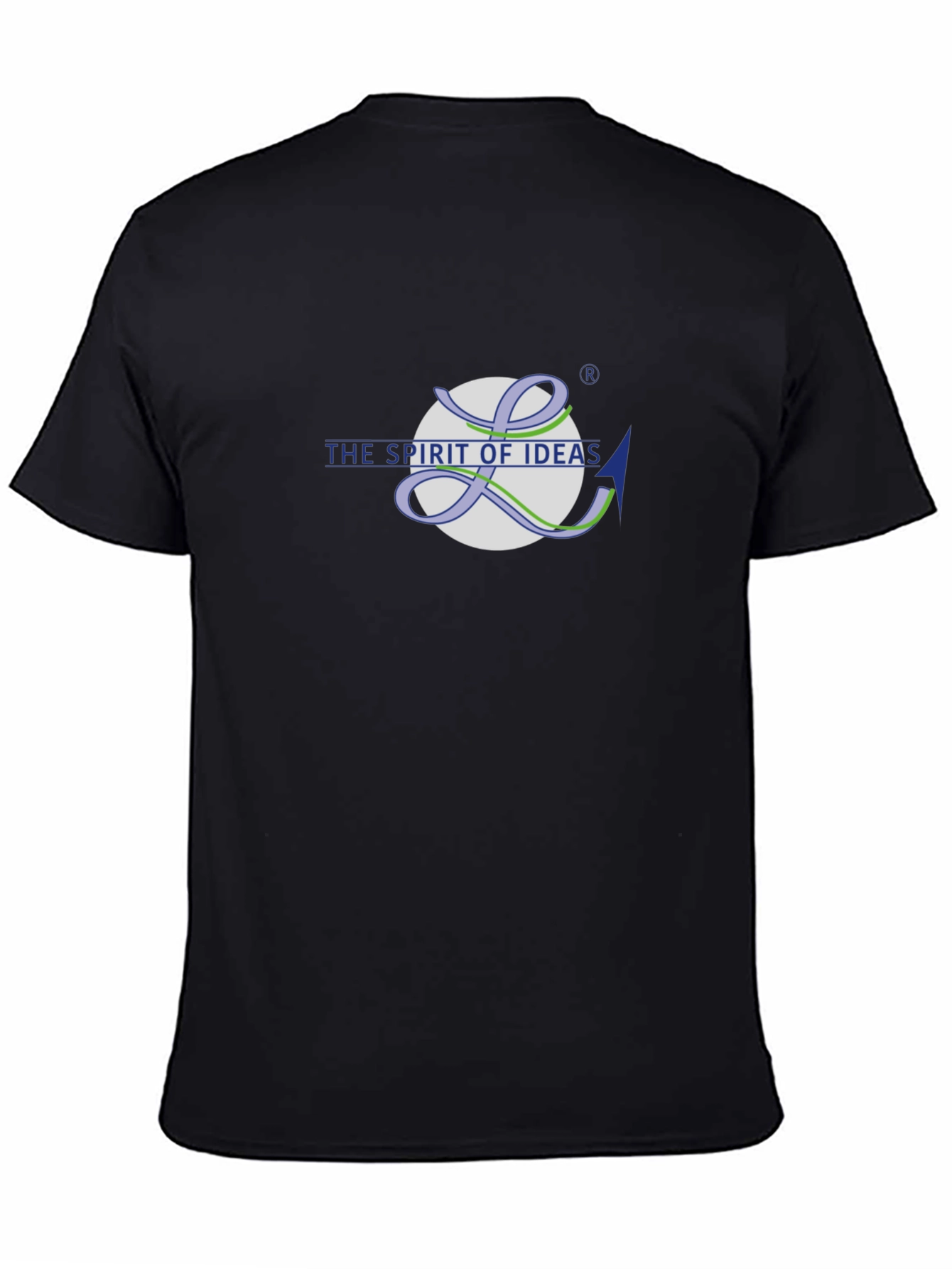 Spirit of Ideas Graphic Black Tee