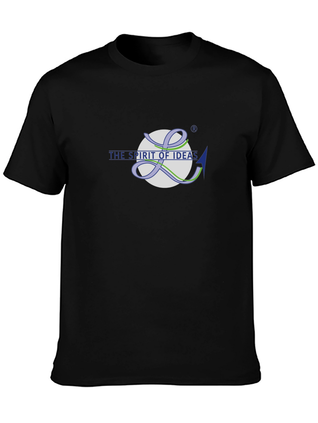 Spirit of Ideas Graphic Black Tee