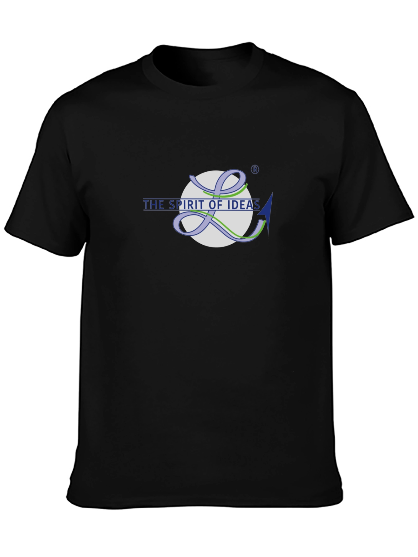 Spirit of Ideas Graphic Black Tee