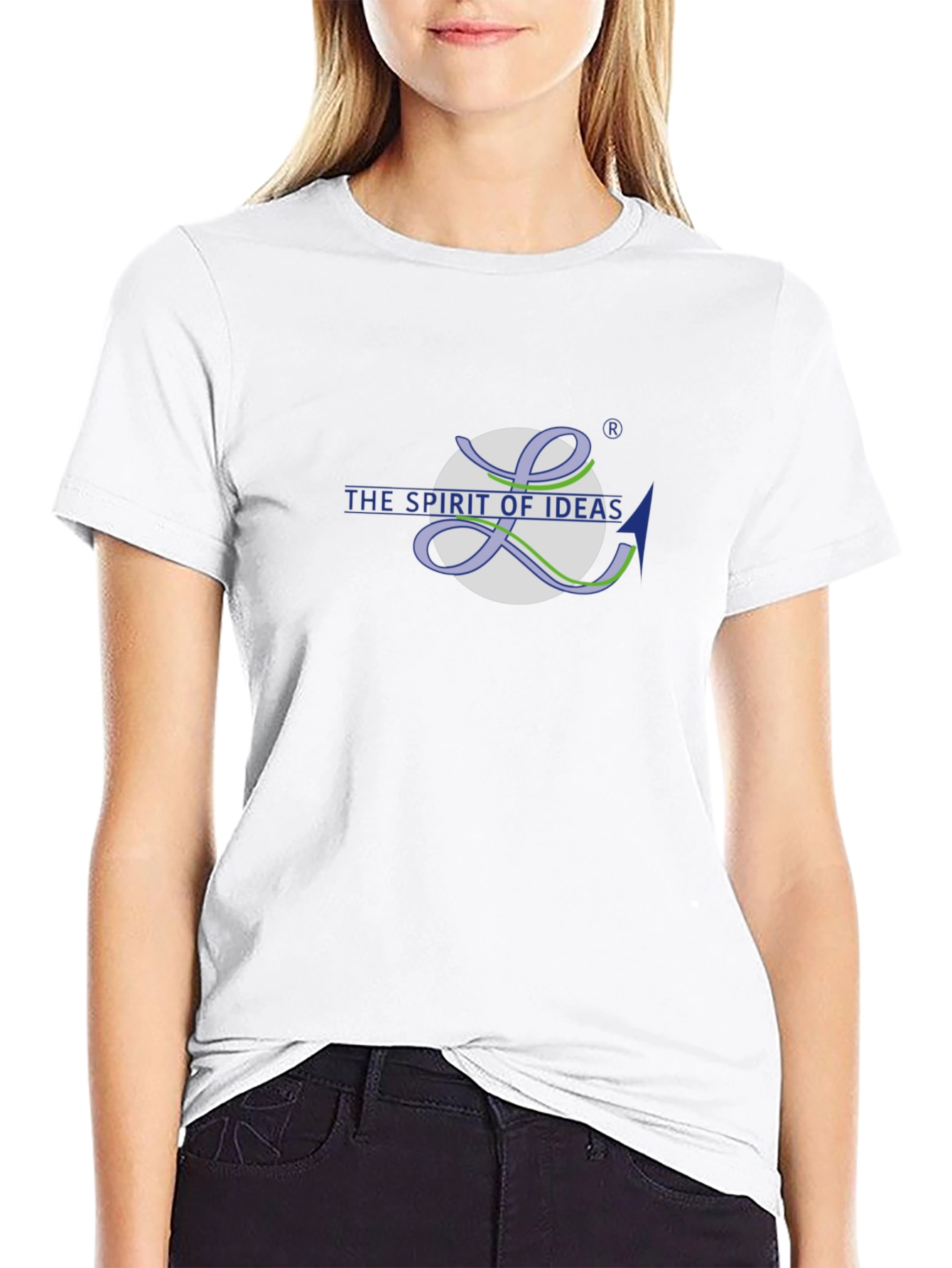Spirit of Ideas Graphic Black Tee