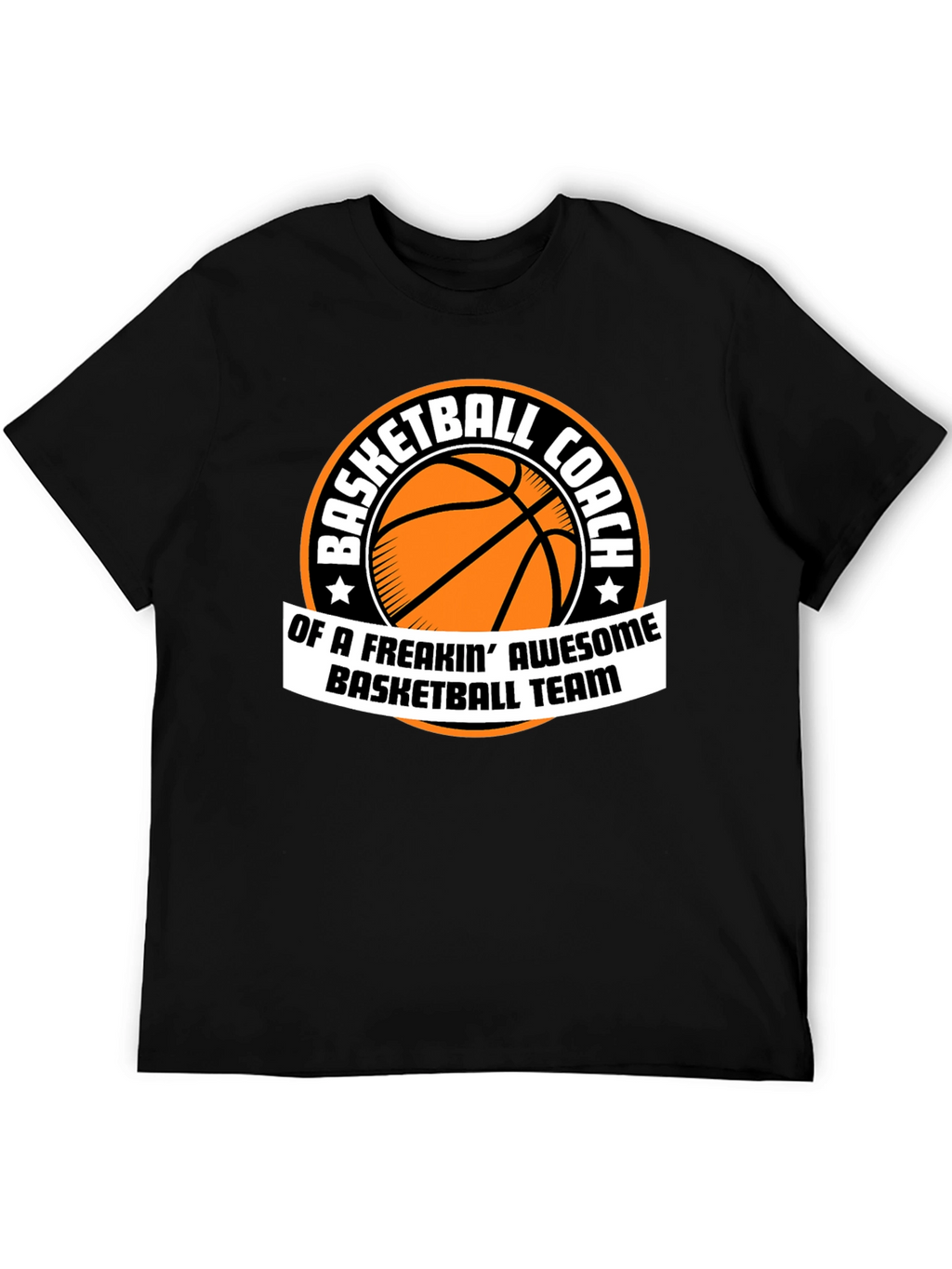 Basketball Coach Awesome Team Graphic T-Shirt