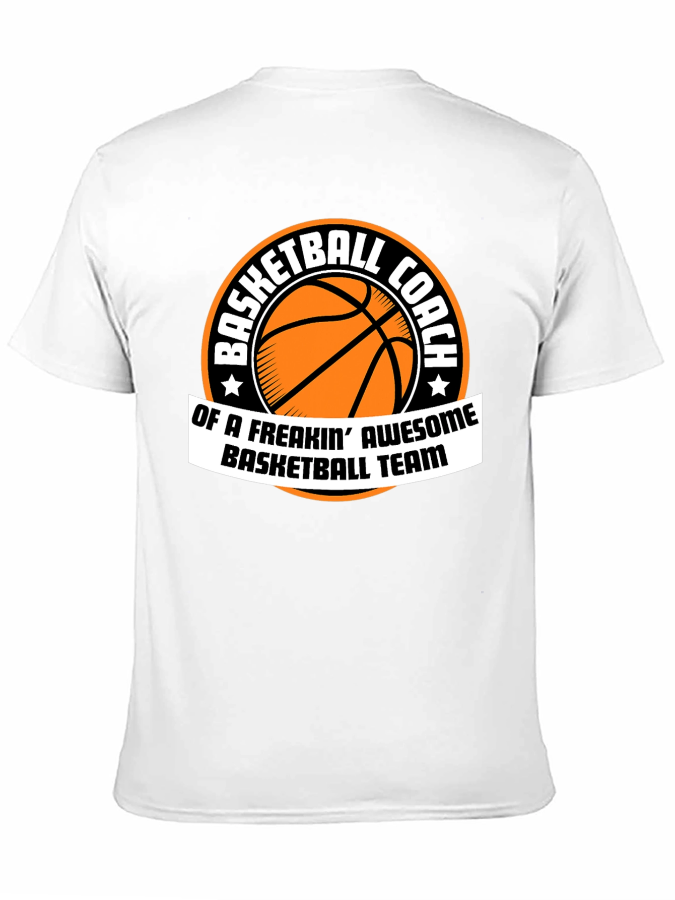 Basketball Coach Awesome Team Graphic T-Shirt