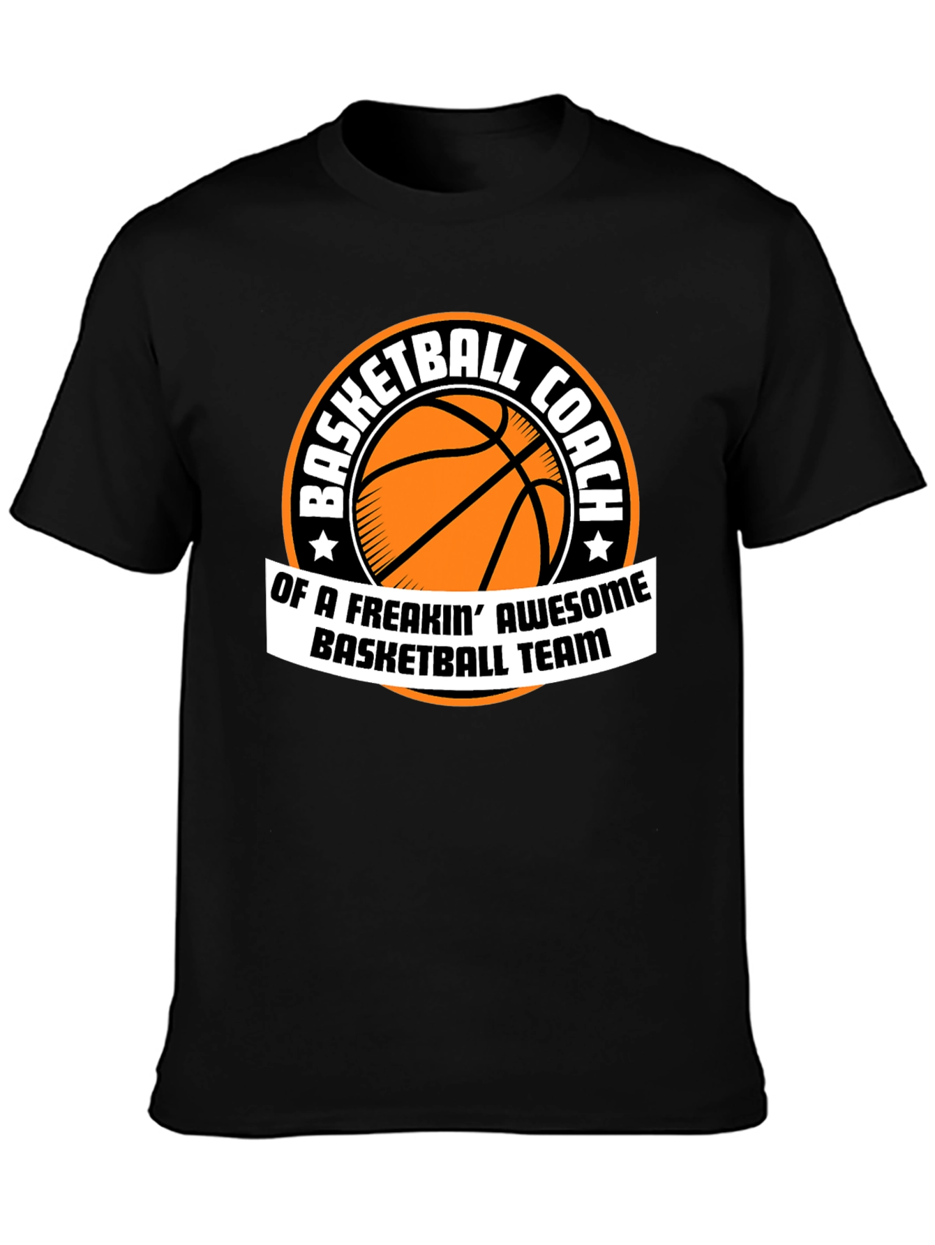 Basketball Coach Awesome Team Graphic T-Shirt