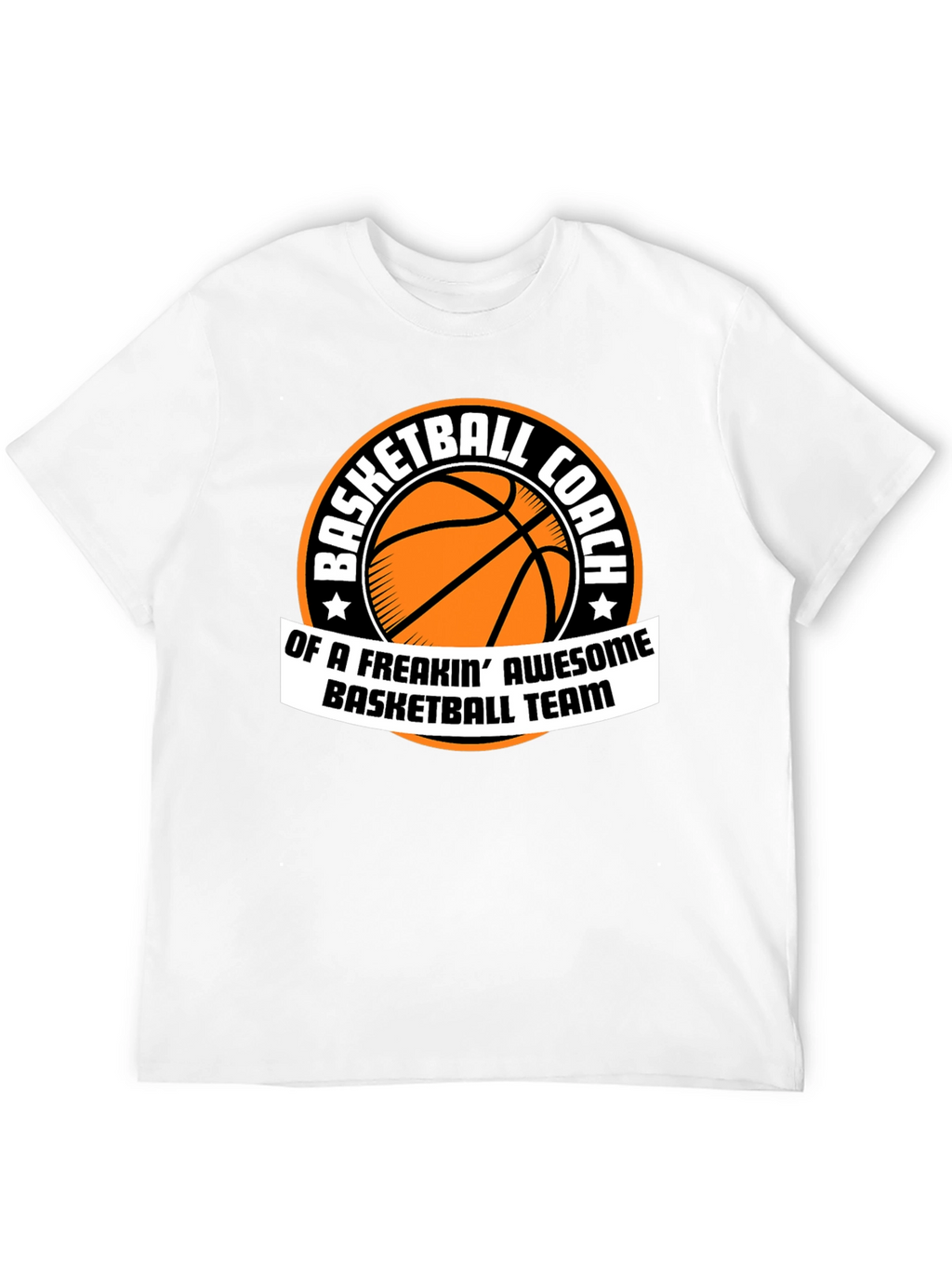 Basketball Coach Awesome Team Graphic T-Shirt
