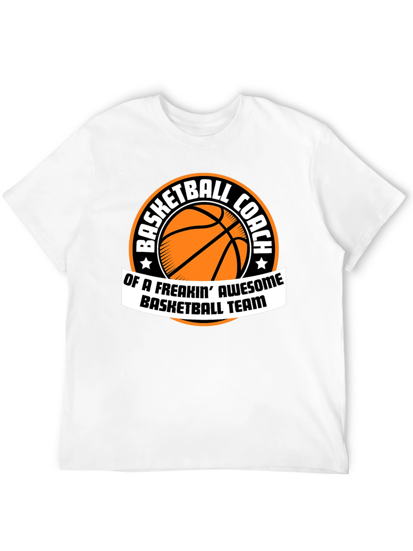 Basketball Coach Awesome Team Graphic T-Shirt