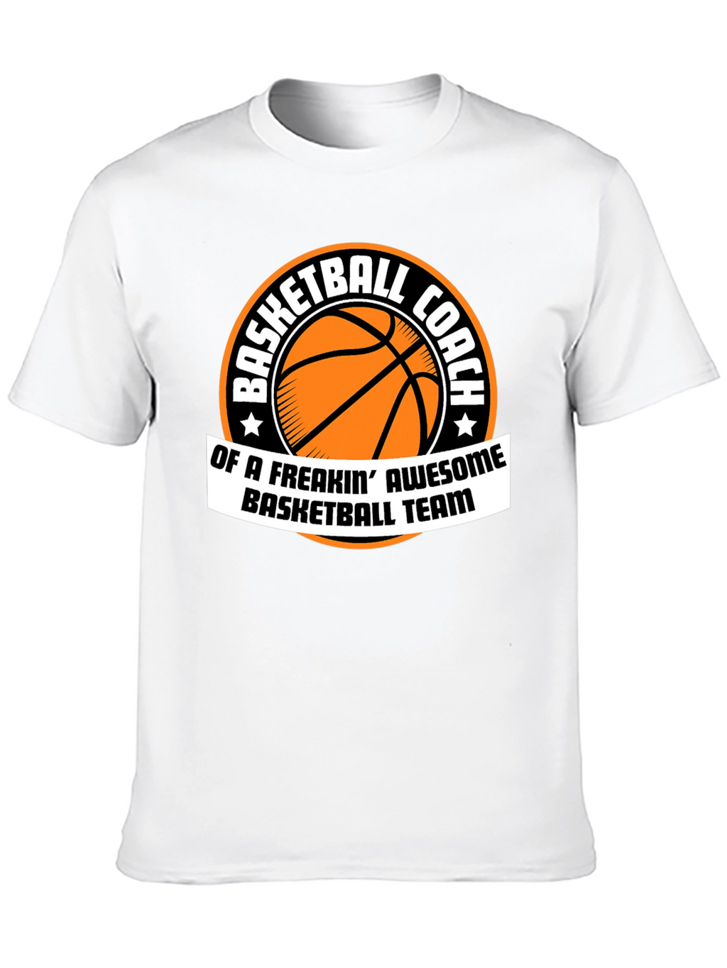Basketball Coach Awesome Team Graphic T-Shirt
