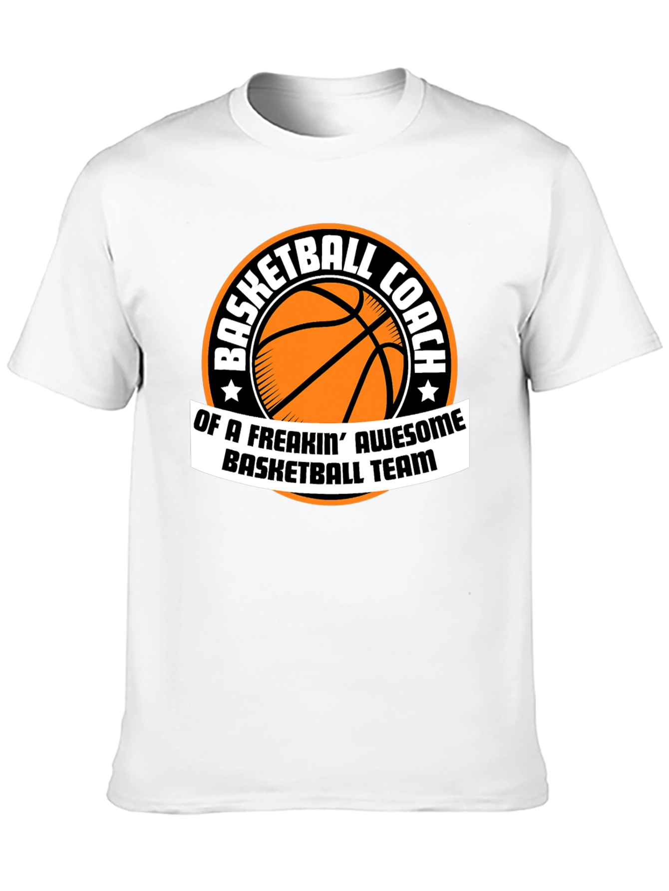 Basketball Coach Awesome Team Graphic T-Shirt
