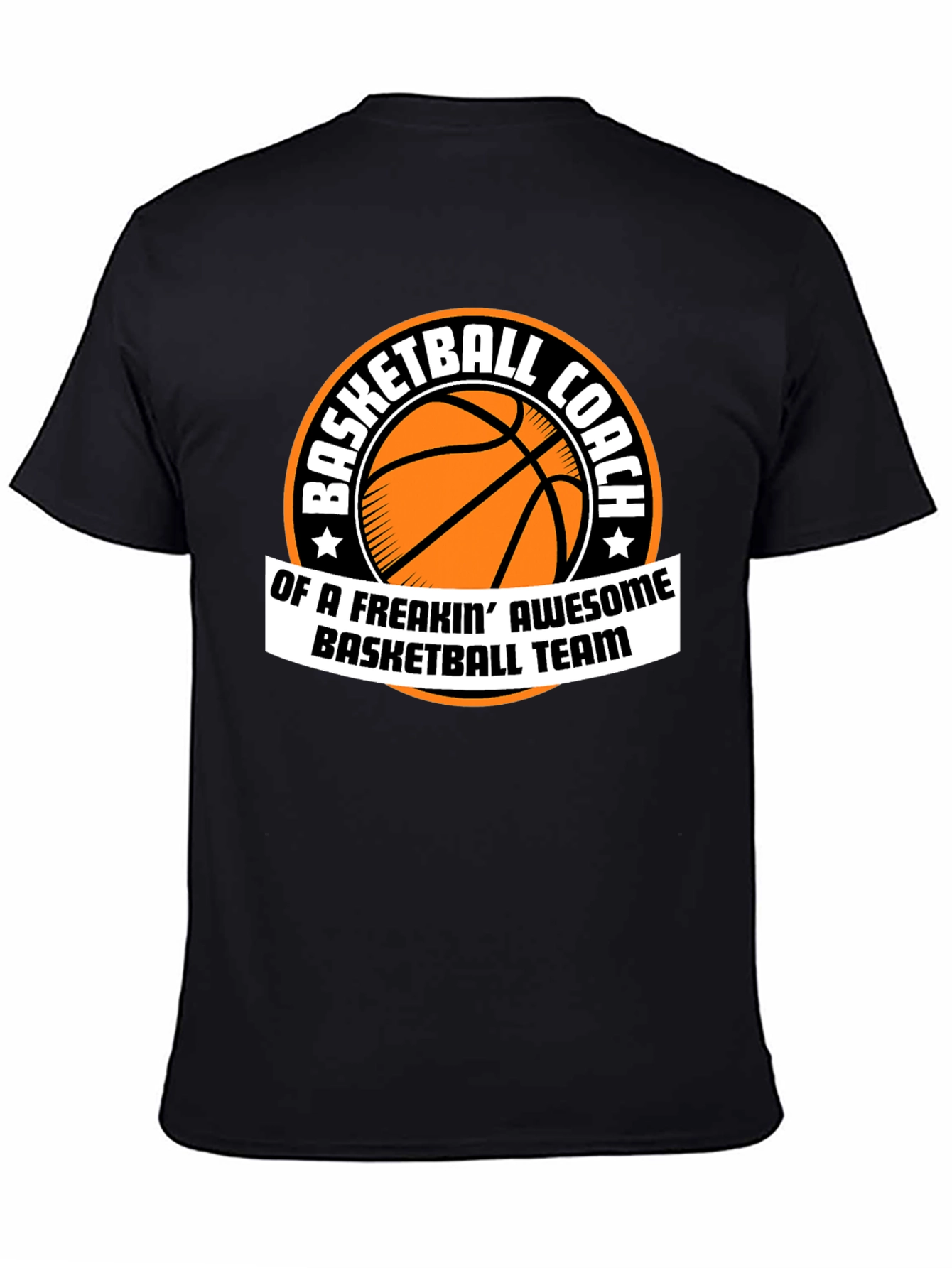 Basketball Coach Awesome Team Graphic T-Shirt